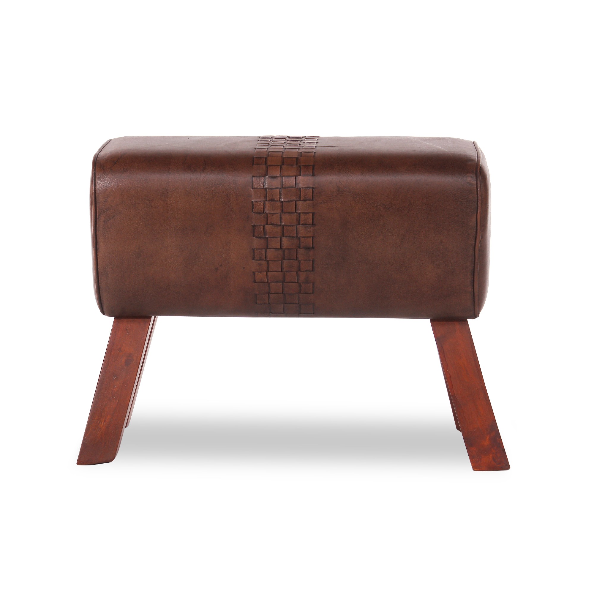 Sitzbock 'Nick', braun, T 63 cm, B 30 cm, H 50 cm