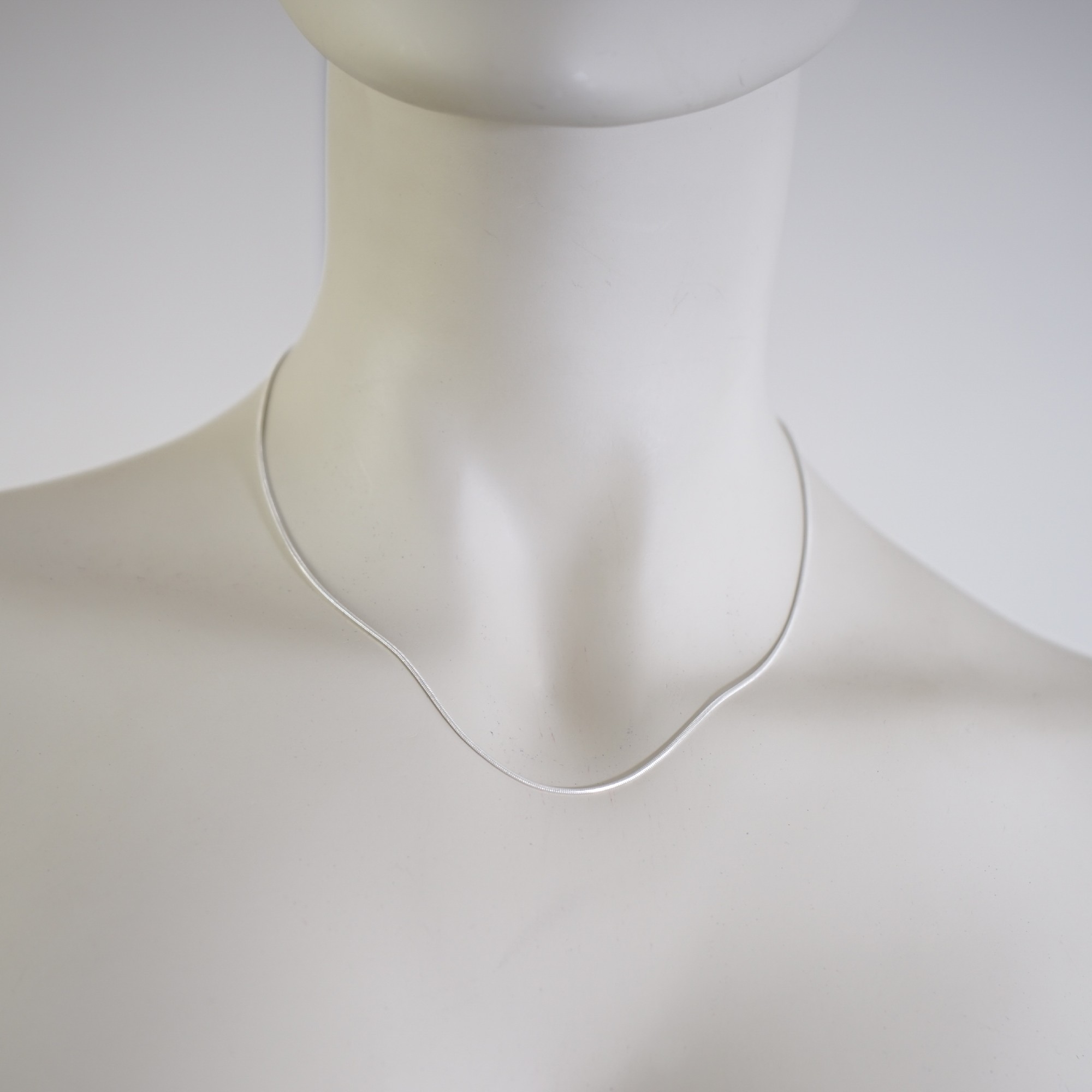Silberkette fein aus 925 Silber, L 40 cm