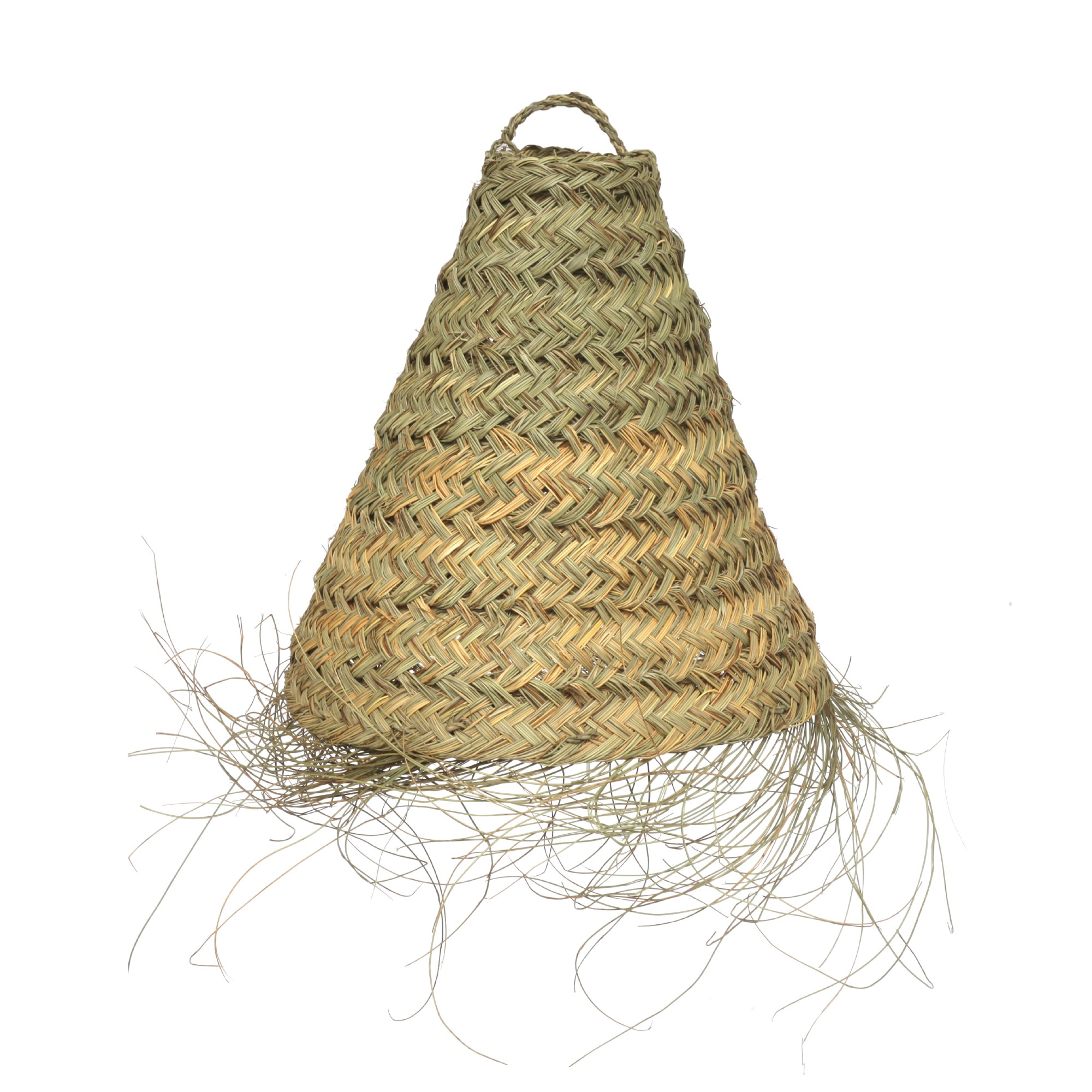 Lampenschirm 'Enas', Seegras natur, Ø 40 cm, H 40 cm