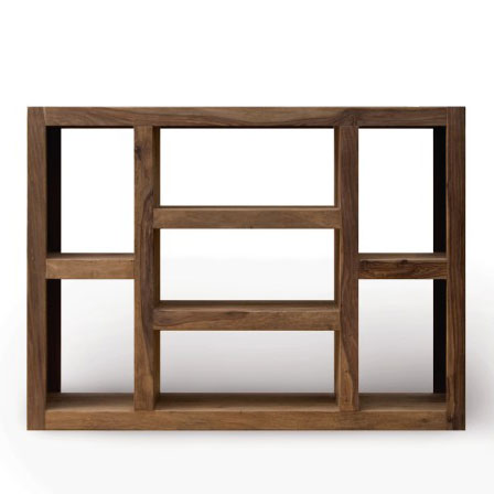 Regal 'Ystad', I, braun, L 135 cm, B 30 cm, H 100 cm