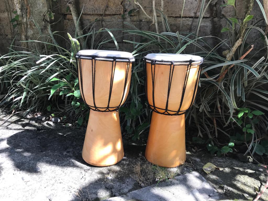 Djembe, natur, Ø 15 cm, H 30 cm