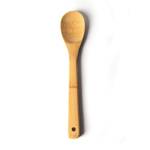 Kochlöffel aus Bambus, L 30 cm, B 6 cm, H 0,8 cm