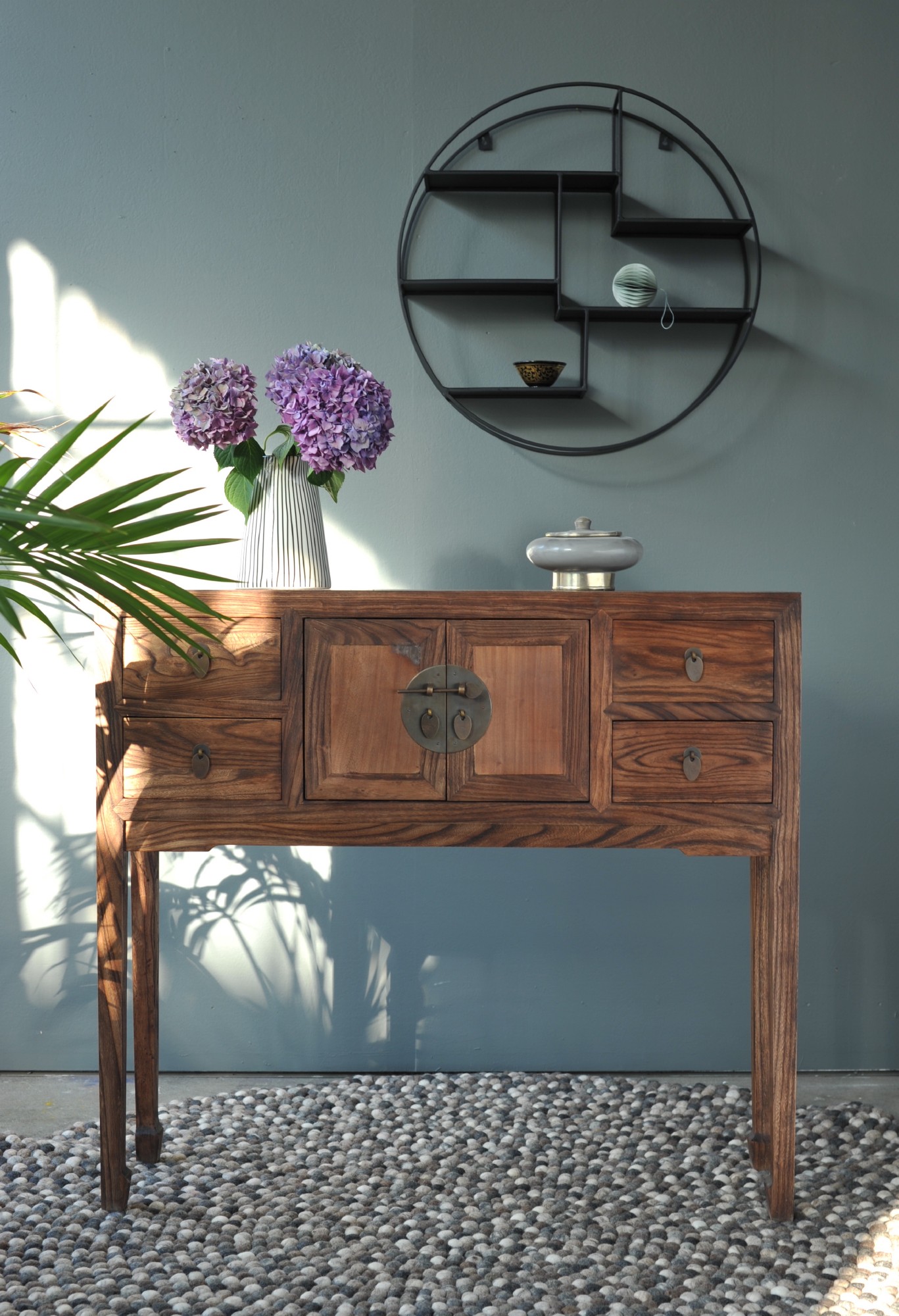 Konsole 'Kwong Di', natur, L 95 cm,  B 25 cm, H 86 cm
