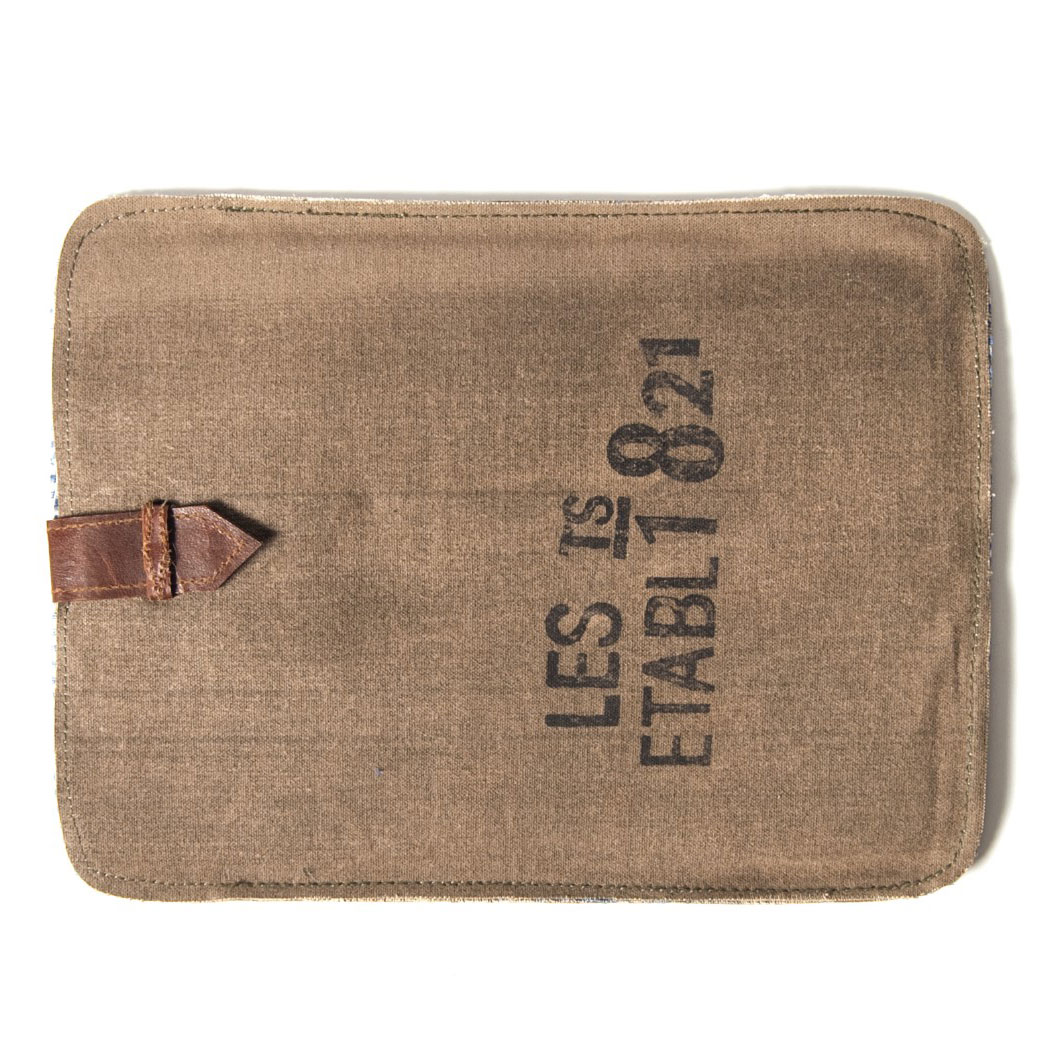 iPad Tasche "Lyona", Leinen, B 29 cm, T 21 cm, H 2 cm