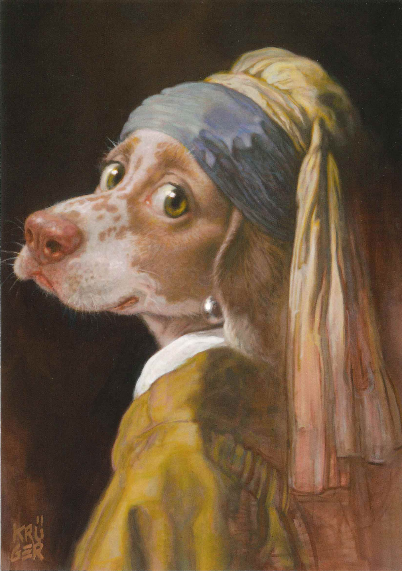 Postkarte 'Perla'