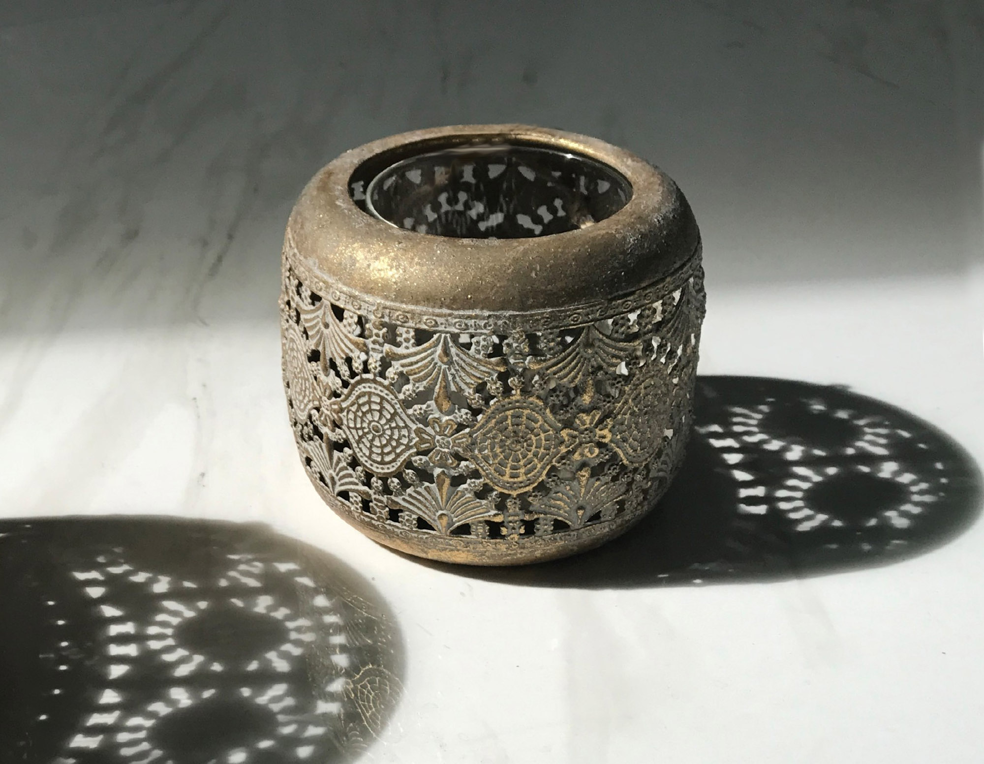 Windlicht 'Foster', Ø 12 cm, H 9 cm