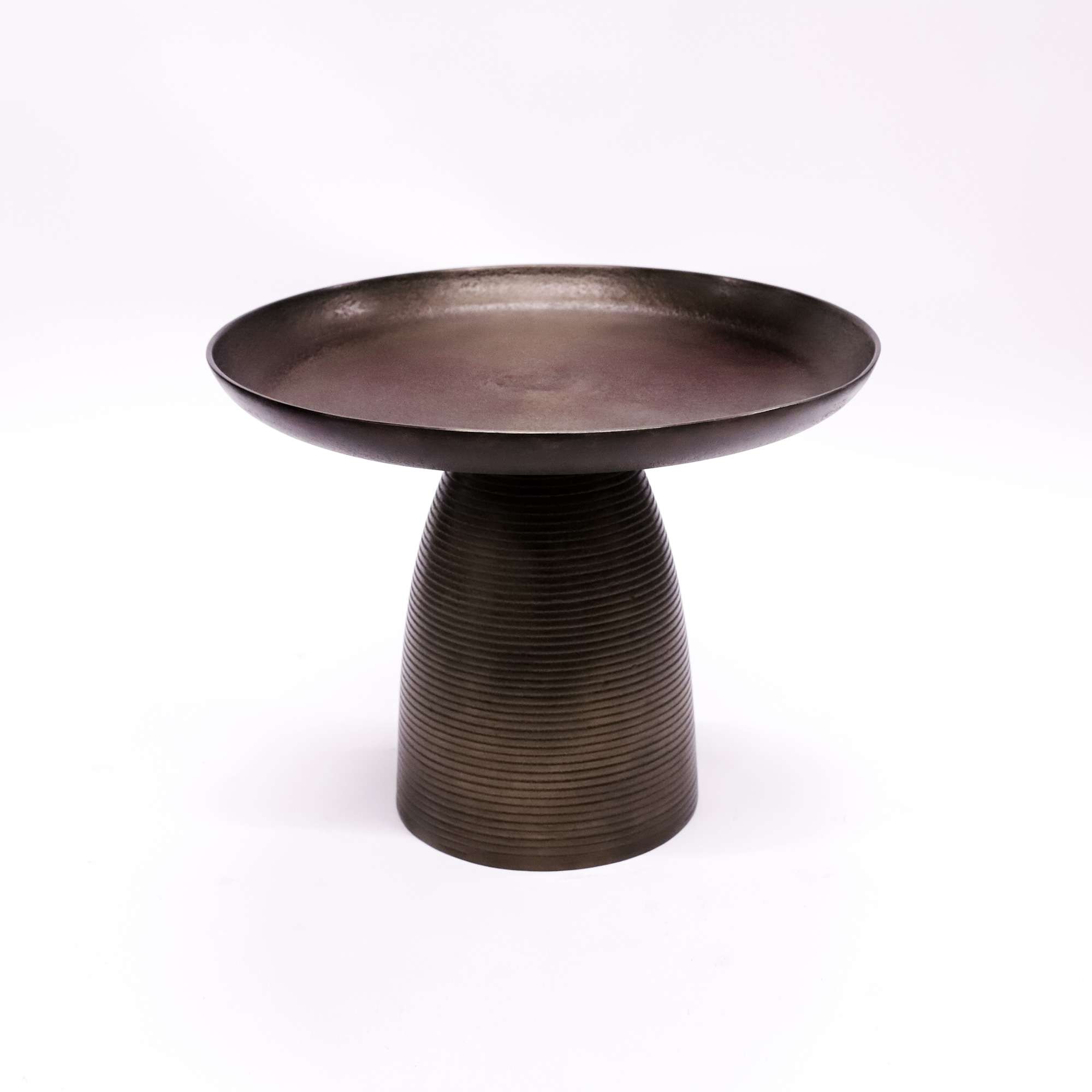 Beistelltisch 'Stanton', aus Metallguss, Ø 45 cm, H 35 cm