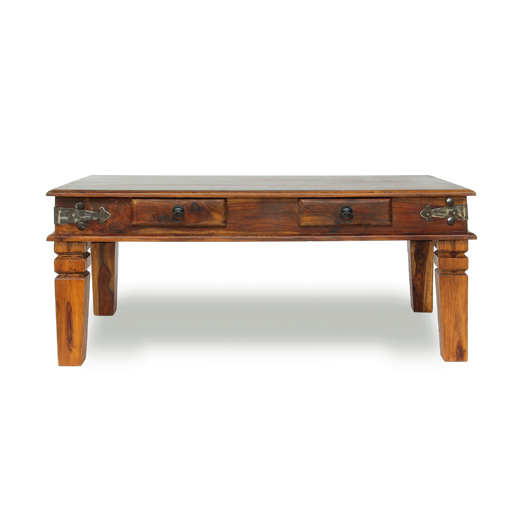 Couchtisch mit 2 Schubladen, natur, B 110 cm, T 60 cm, H 45 cm