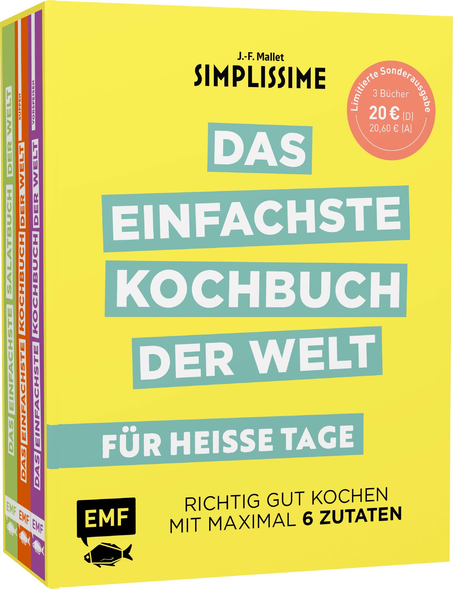 Buch 'Simplissime für heiße Tage', Limitierte Sonderausgabe mit 3 Büchern
