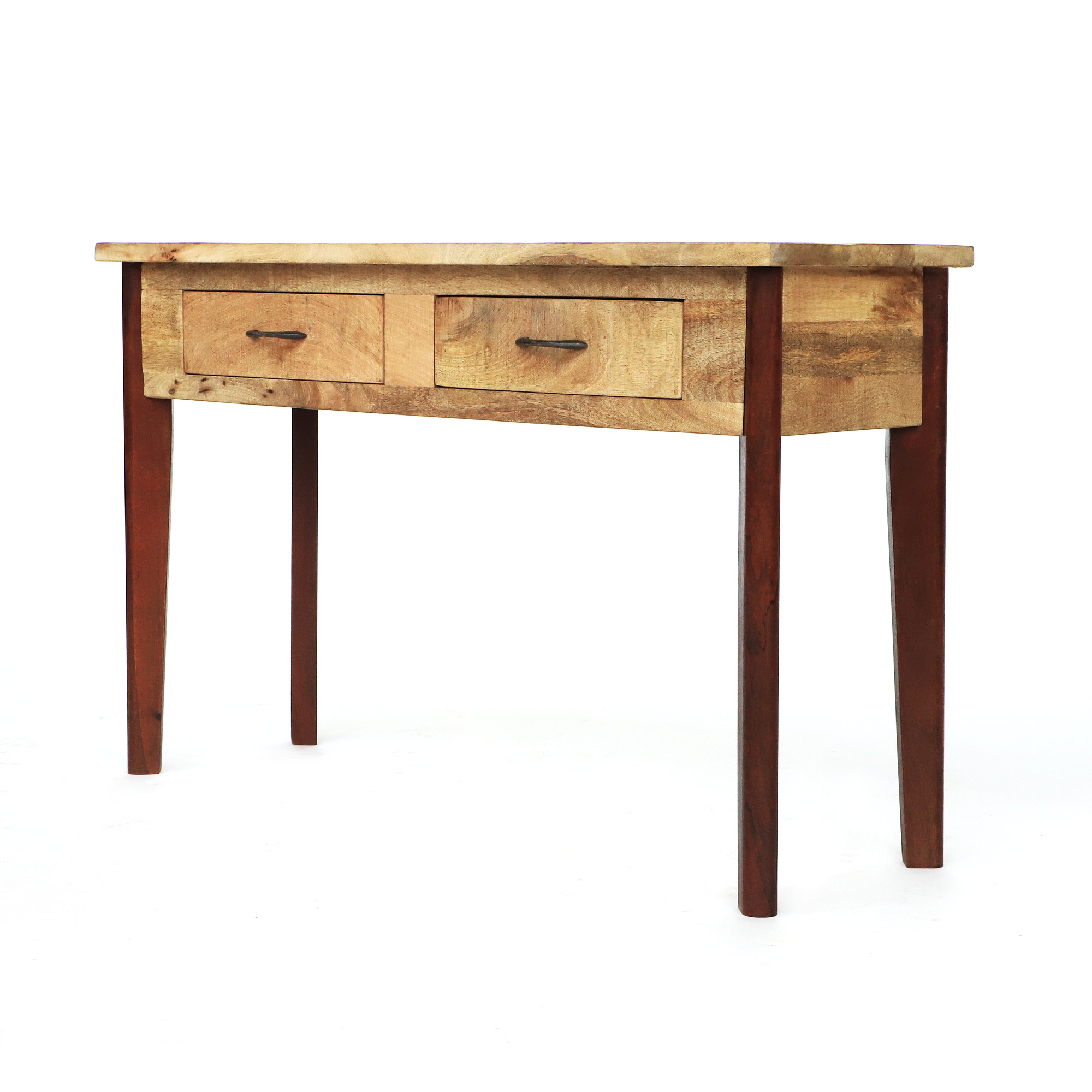 Konsolentisch 'Berkwood' mit 2 Schubladen, Mangoholz, B 120 cm, L 40 cm, H 76 cm