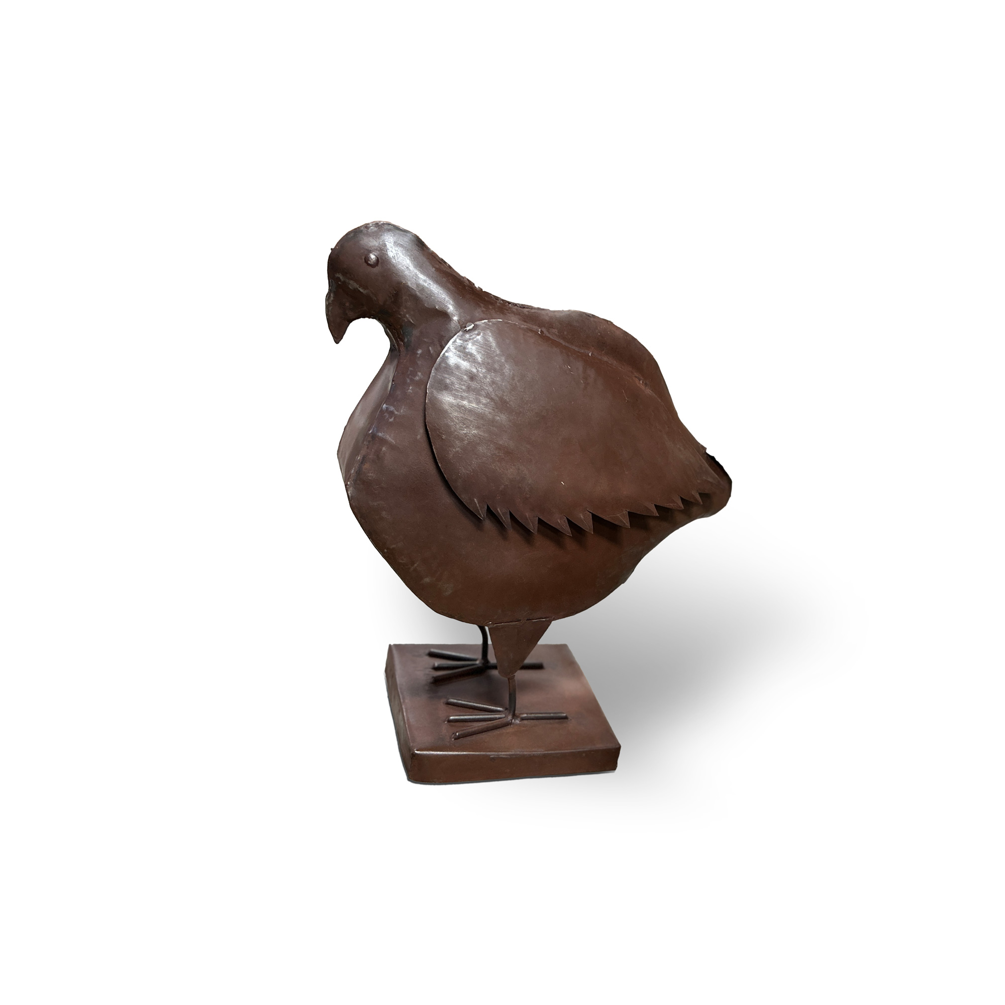 Huhn 'Feli' aus Metall, H 74 cm, B 38 cm, T 65 cm