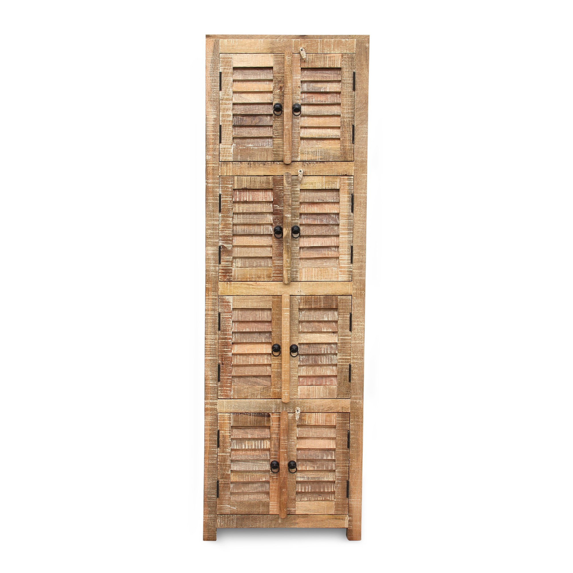 Schrank 'Shutter', natur, H 190 cm, B 60 cm, T 38 cm