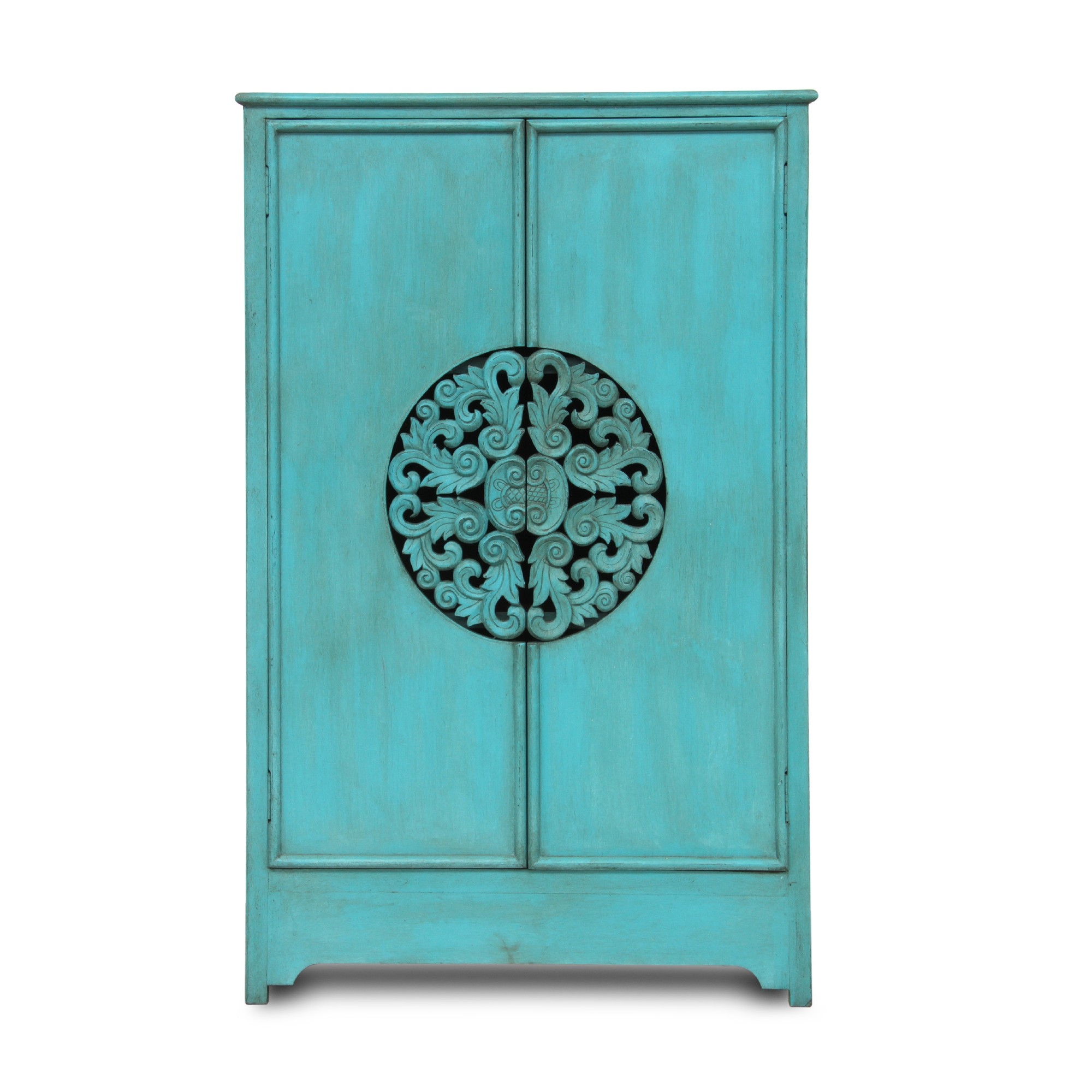 Schrank 'Sukomvit', türkis, H 127 cm, B 82 cm, T 41 cm