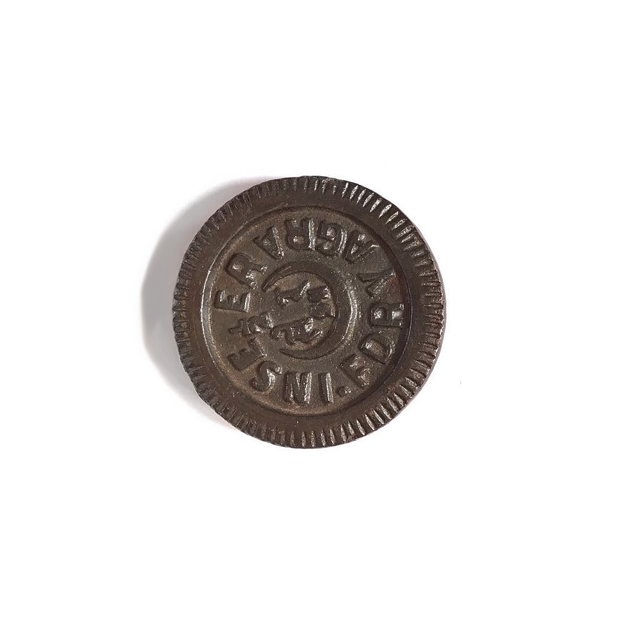 Alte indische Gewichtseinheit 'Seer', 500g, Ø 7 cm