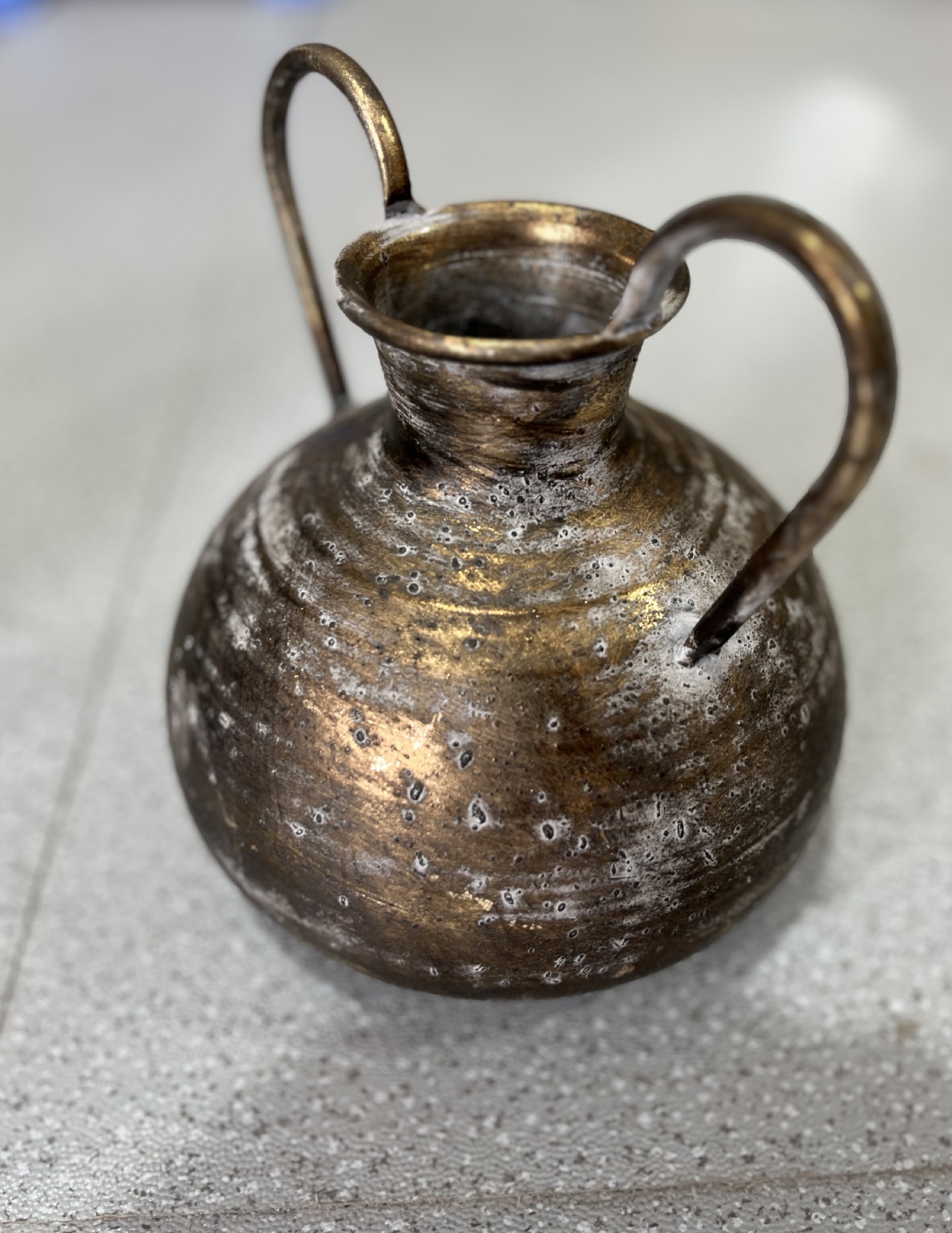 Metallkrug 'Sébastian', Ø 18 cm, H 18,5 cm