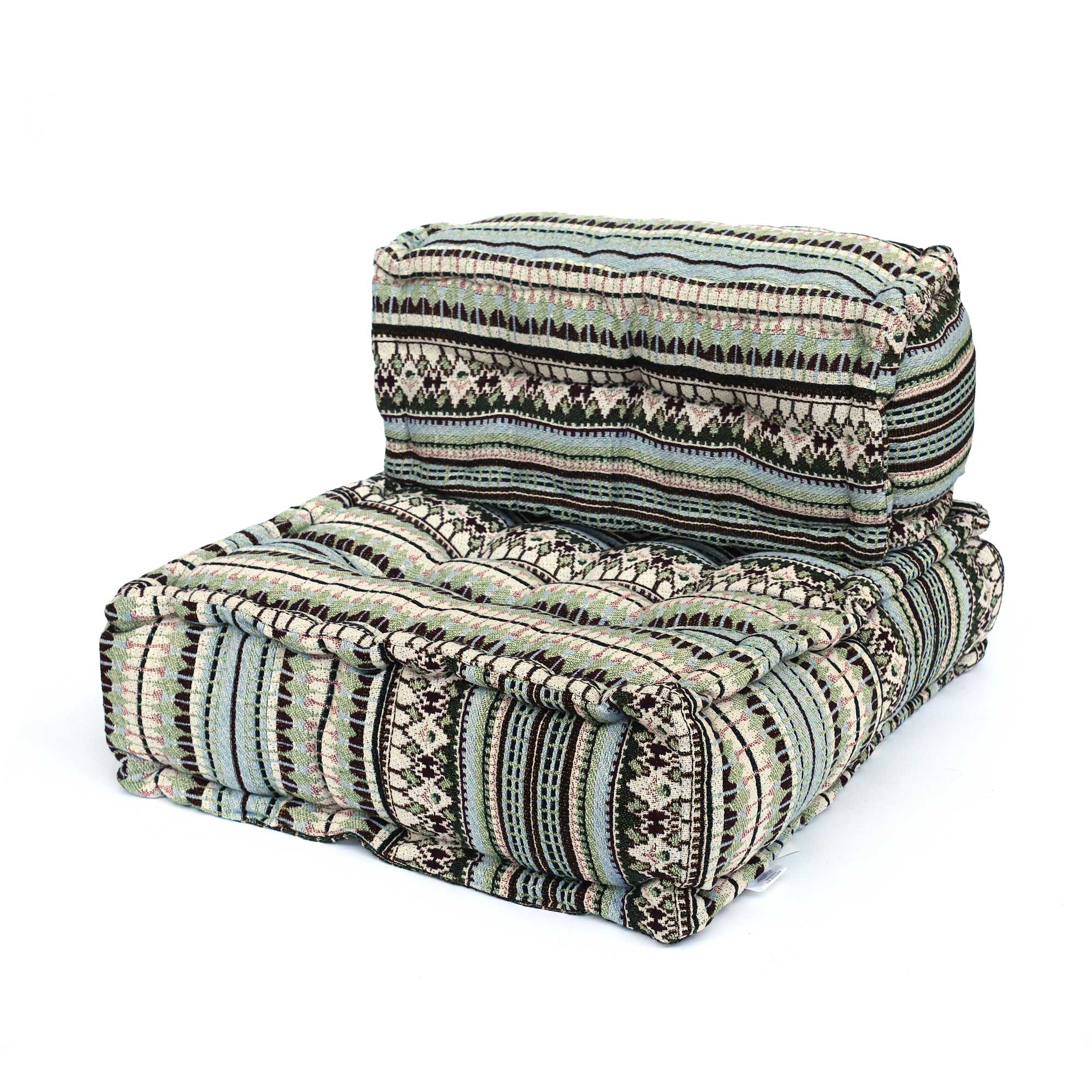 Bodensessel 'Menexia', aus 2 Kissen, multicolor, B 60 cm, L 70 cm, H 40 cm