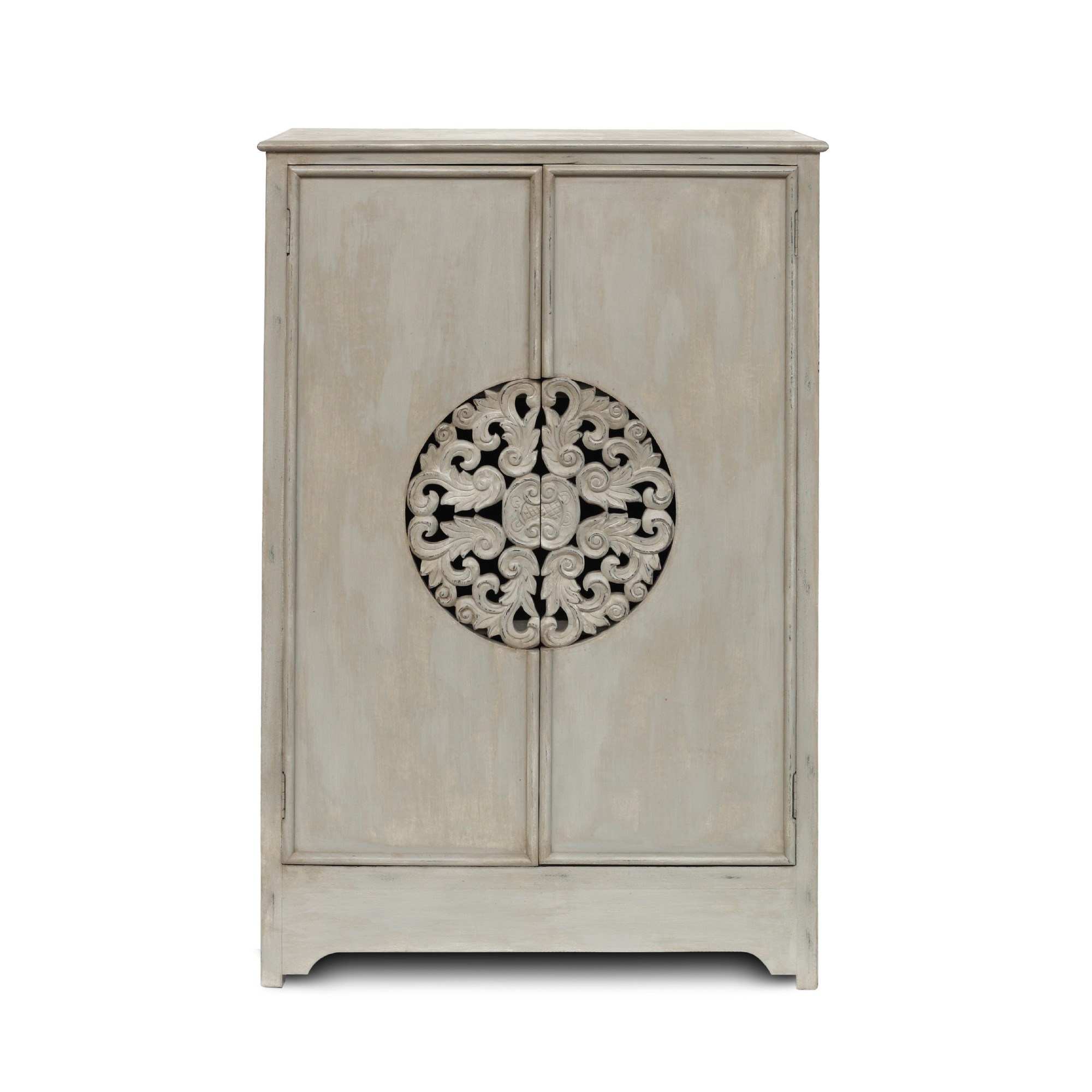 Schrank 'Sukomvit', grau, H 127 cm, B 82 cm, L 41 cm