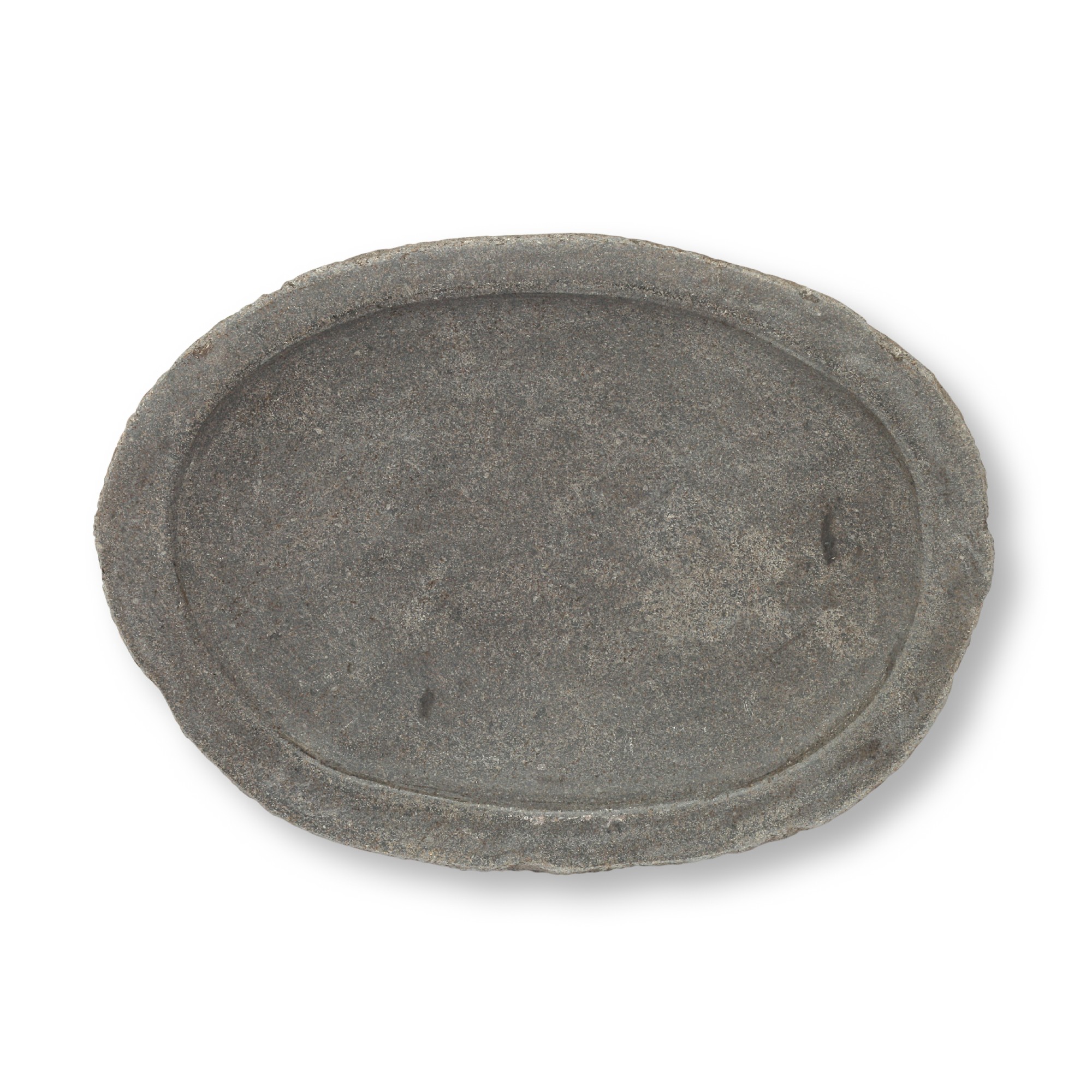 Schale Riverstone, dunkelgrau, Ø 18 - 28 cm, H 2 cm