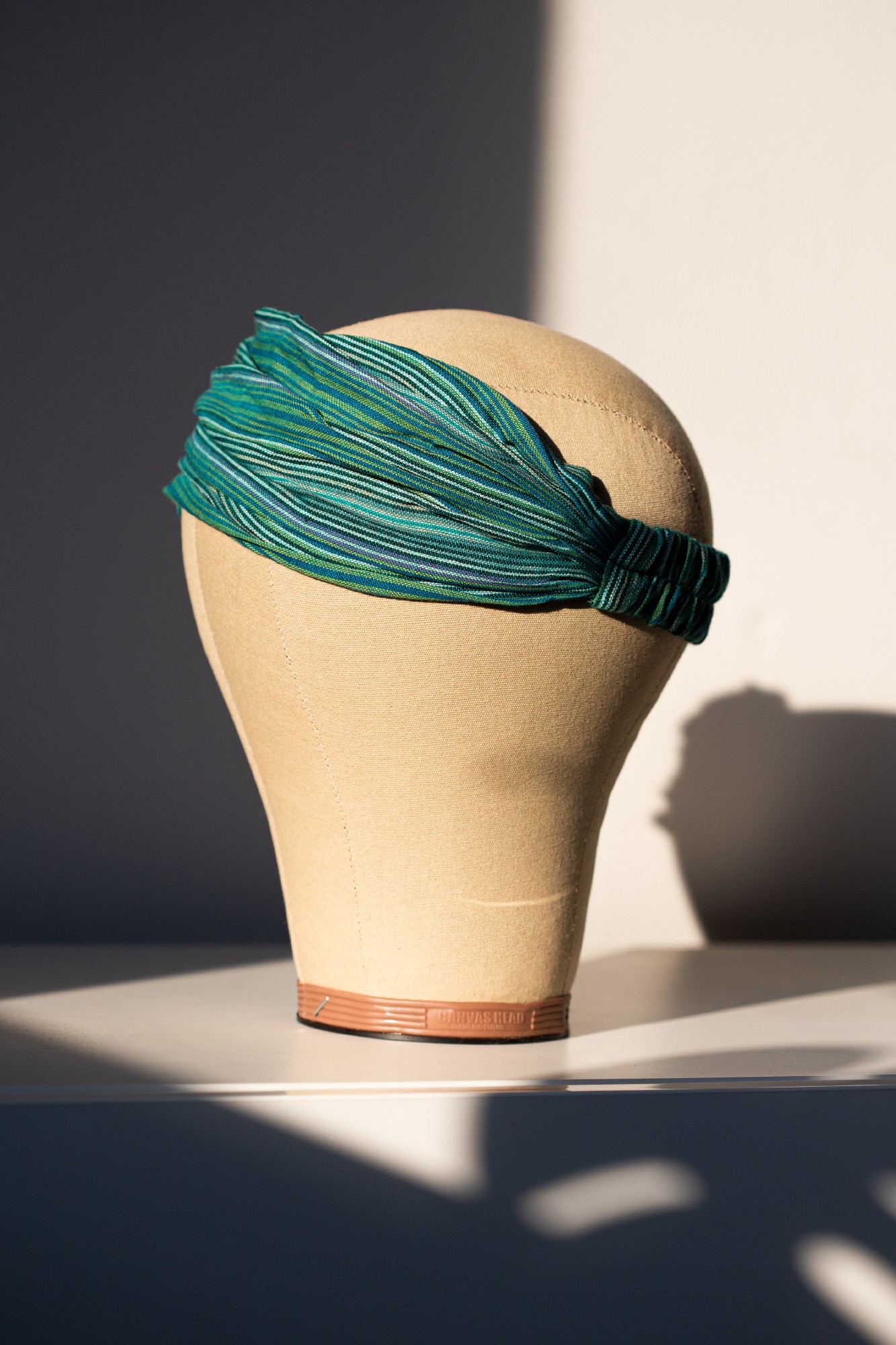 Haarband 'Tampa', grün, L 54 cm, B 29 cm