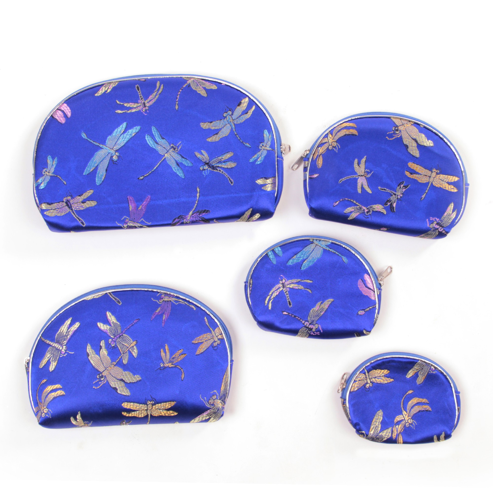Etui 5er Set, blau