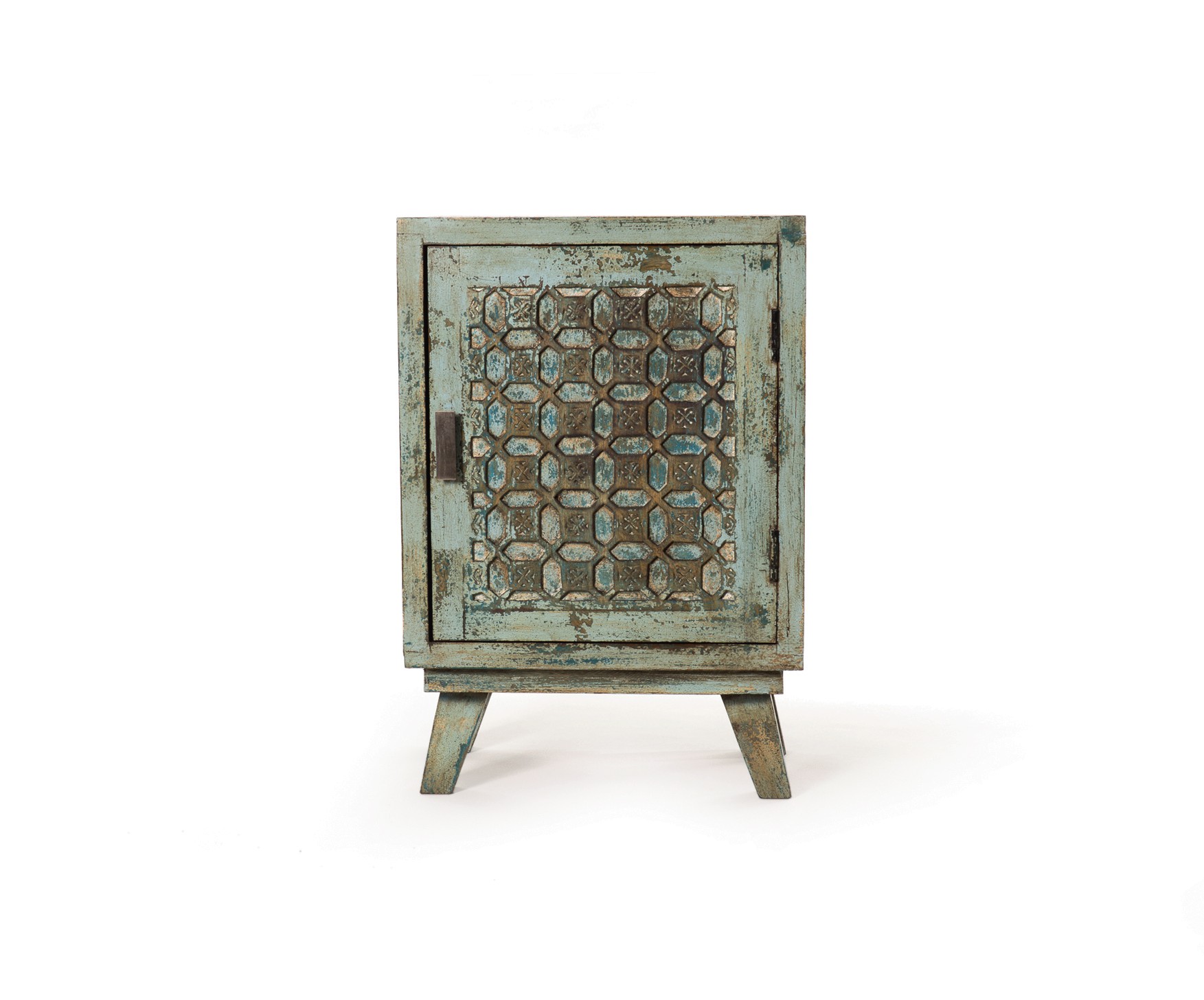 Kommode 'Kabru', türkis, B 40 cm, H 60 cm, L 35 cm