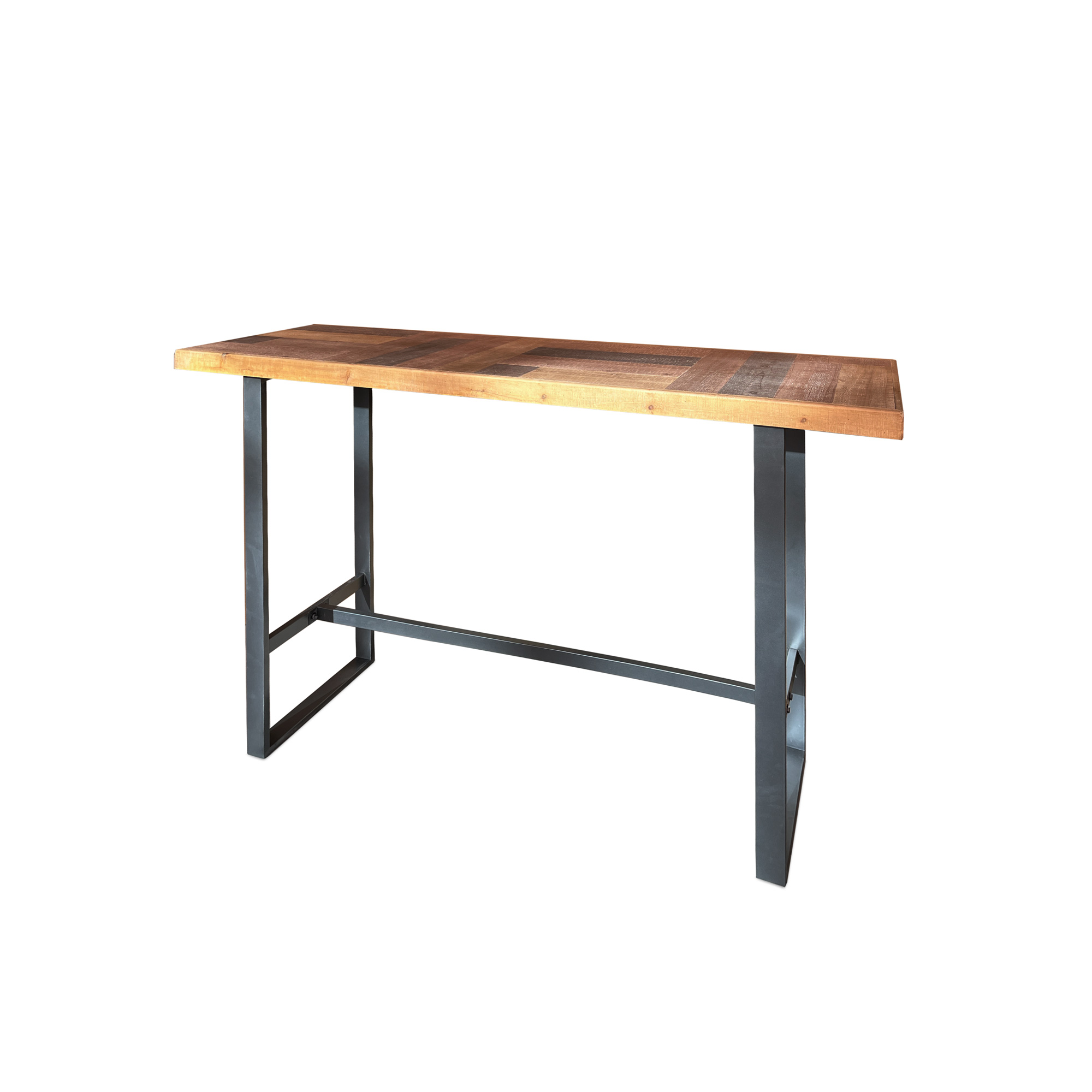 Bartisch 'Carl Texton', aus recyceltem Tannenholz, B 180 cm, H 105 cm, L 50 cm