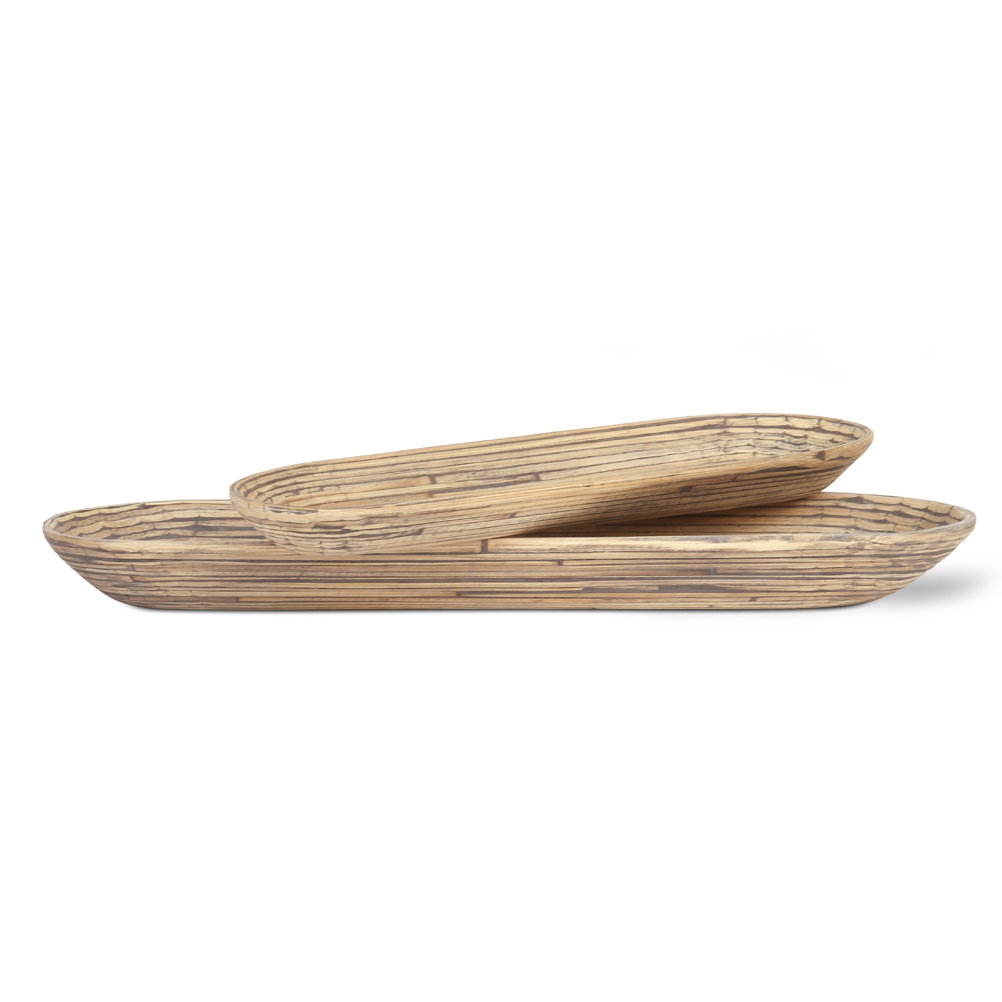 2er-Set Schale 'Schiffchen' natur