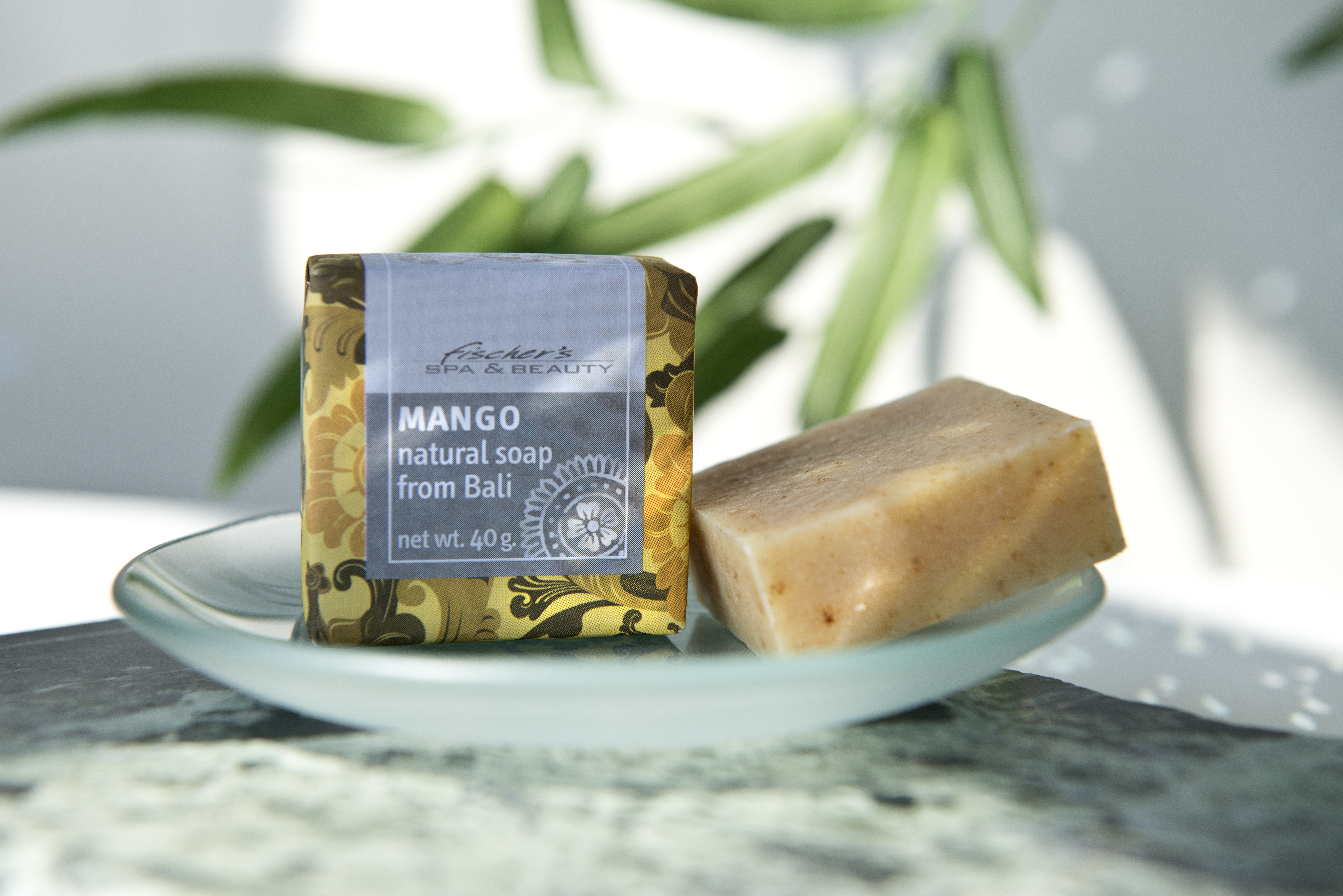 Naturseife 'Mango', 40 g, aus 100% natürlichen Inhaltsstoffen