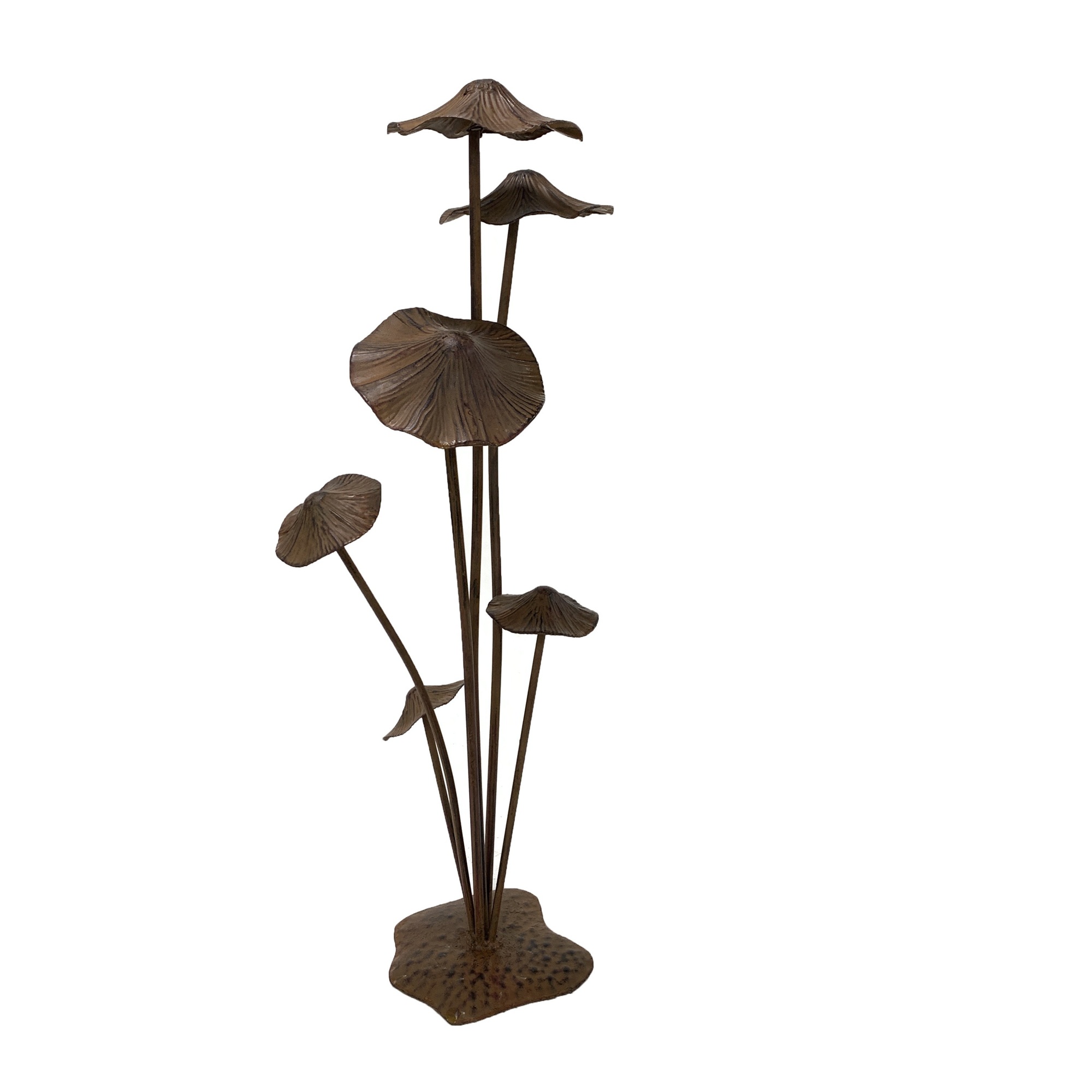 Figur 'Pilze' aus Eisen, H 75 cm, B 31 cm, L 21 cm