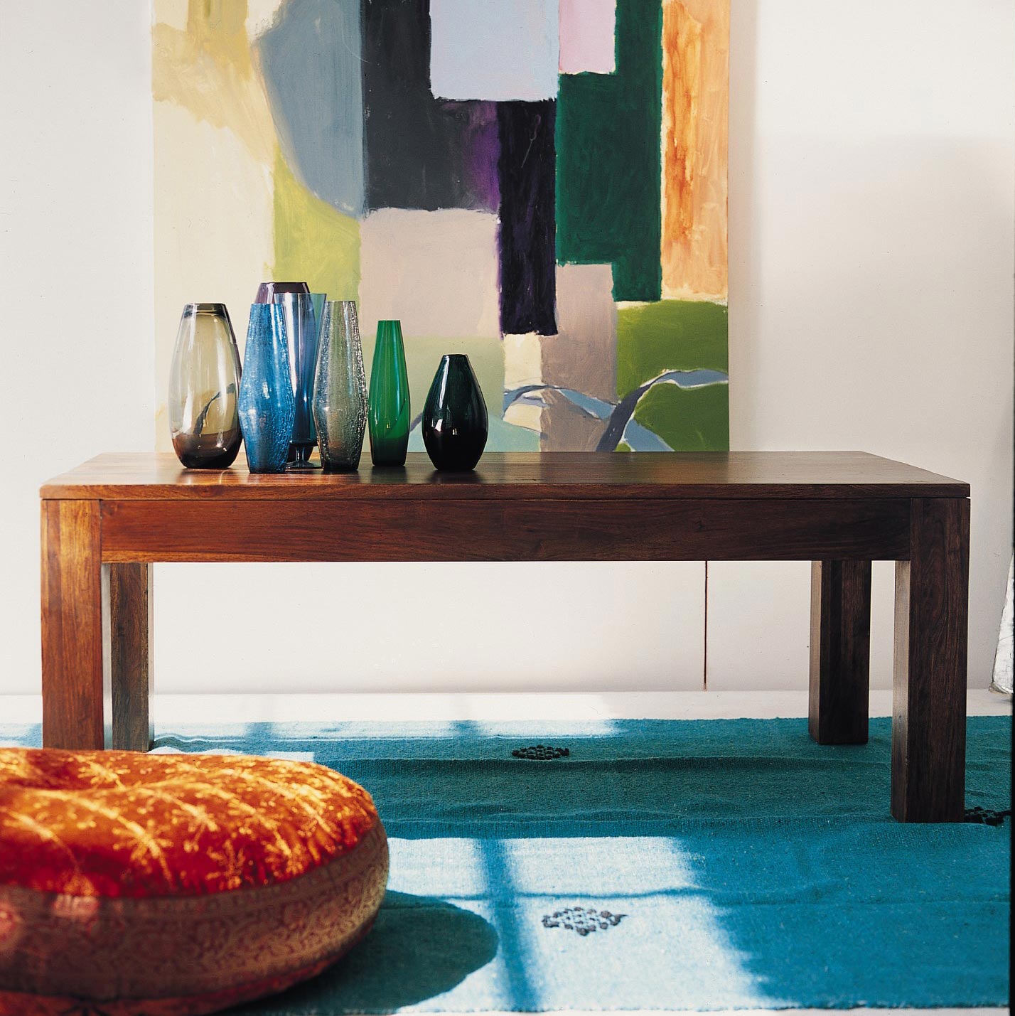 Couchtisch, braun, L 120 cm, B 60 cm, H 45 cm