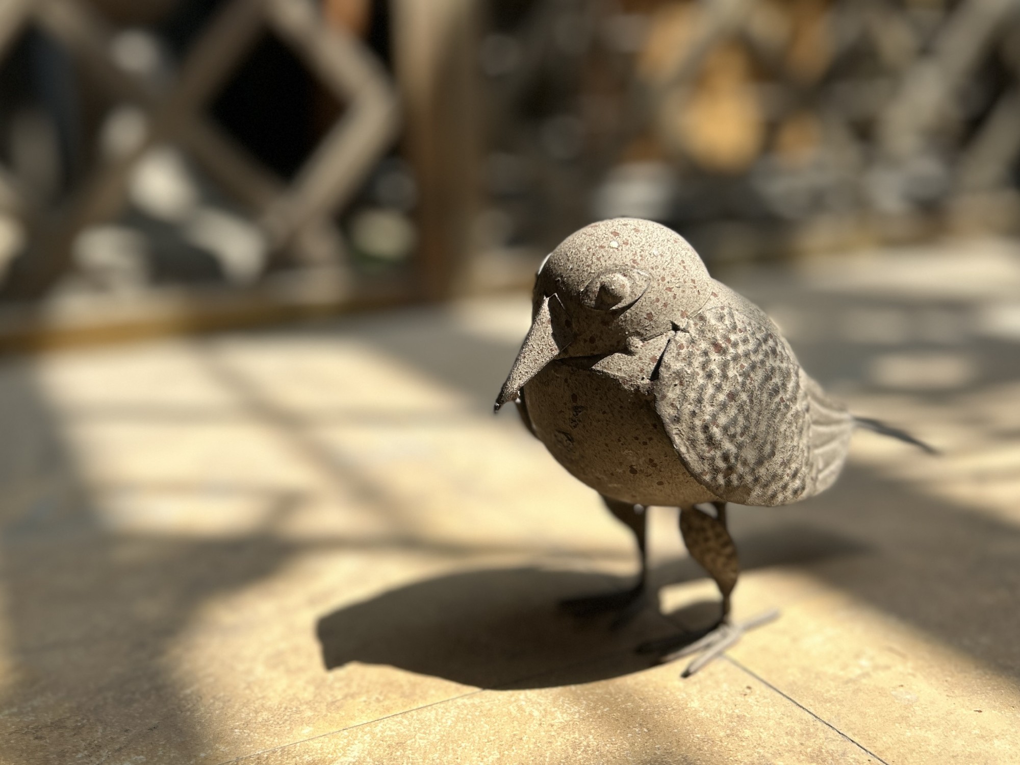 Figur 'Vogel', B 15,5 cm, L 9 cm, H 13,5 cm
