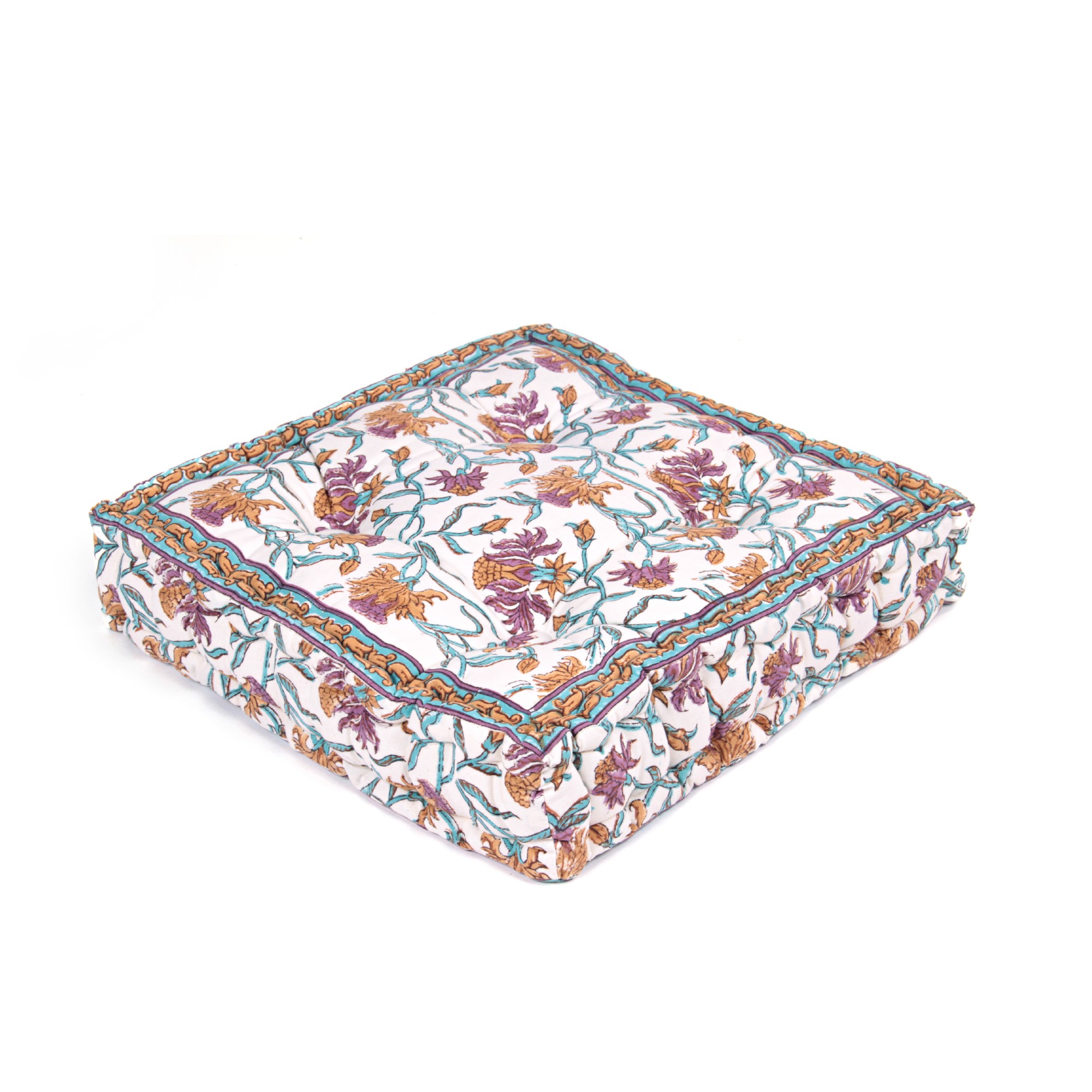 Sitzkissen 'Chalyx', multicolor, L 50 cm, B 50 cm, H 8 cm