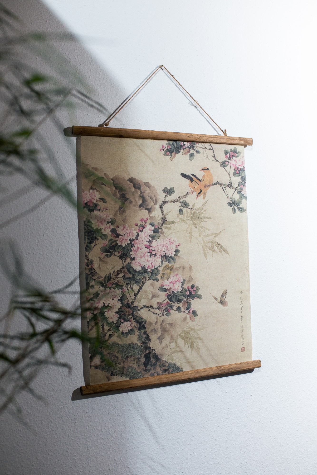 Rollbild auf Leinwand 'Springtimes', multicolor, B 63 cm, H 78 cm, T 2 cm