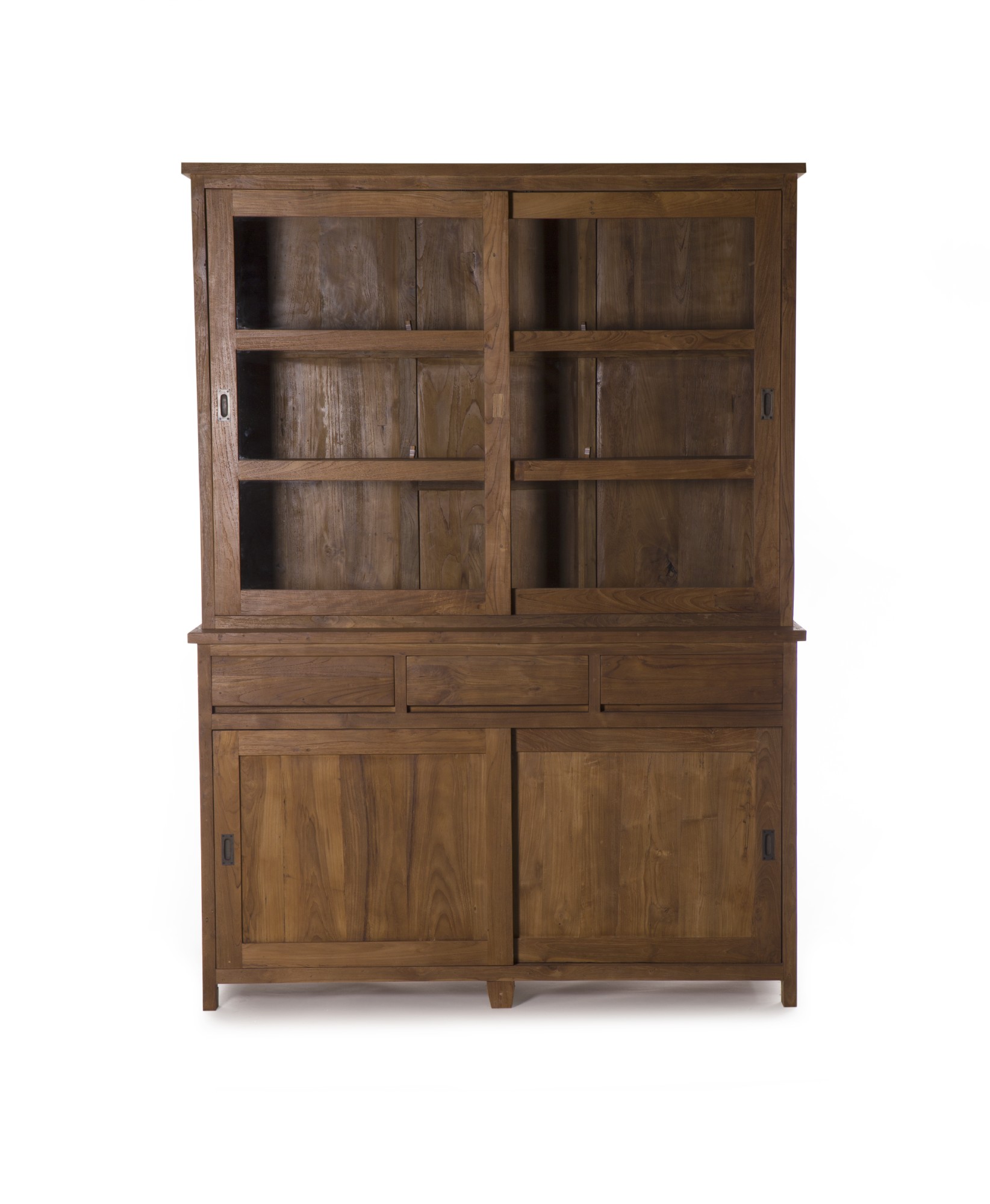 Schrank, Teakholz, B 160 cm, H 220 cm, L 50 cm