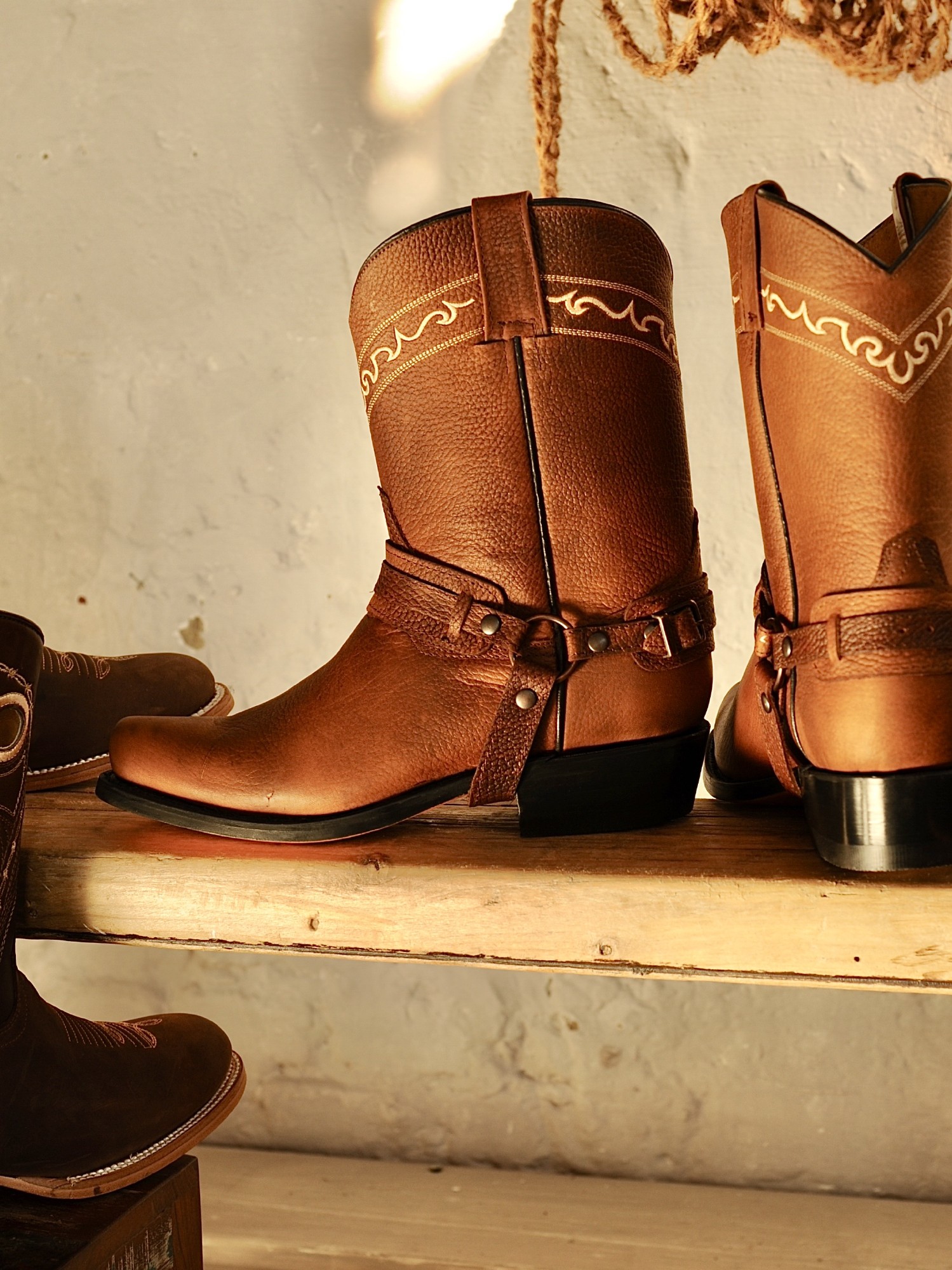 Lederstiefel 'Miura', mit Ledersohle, Gr. 41