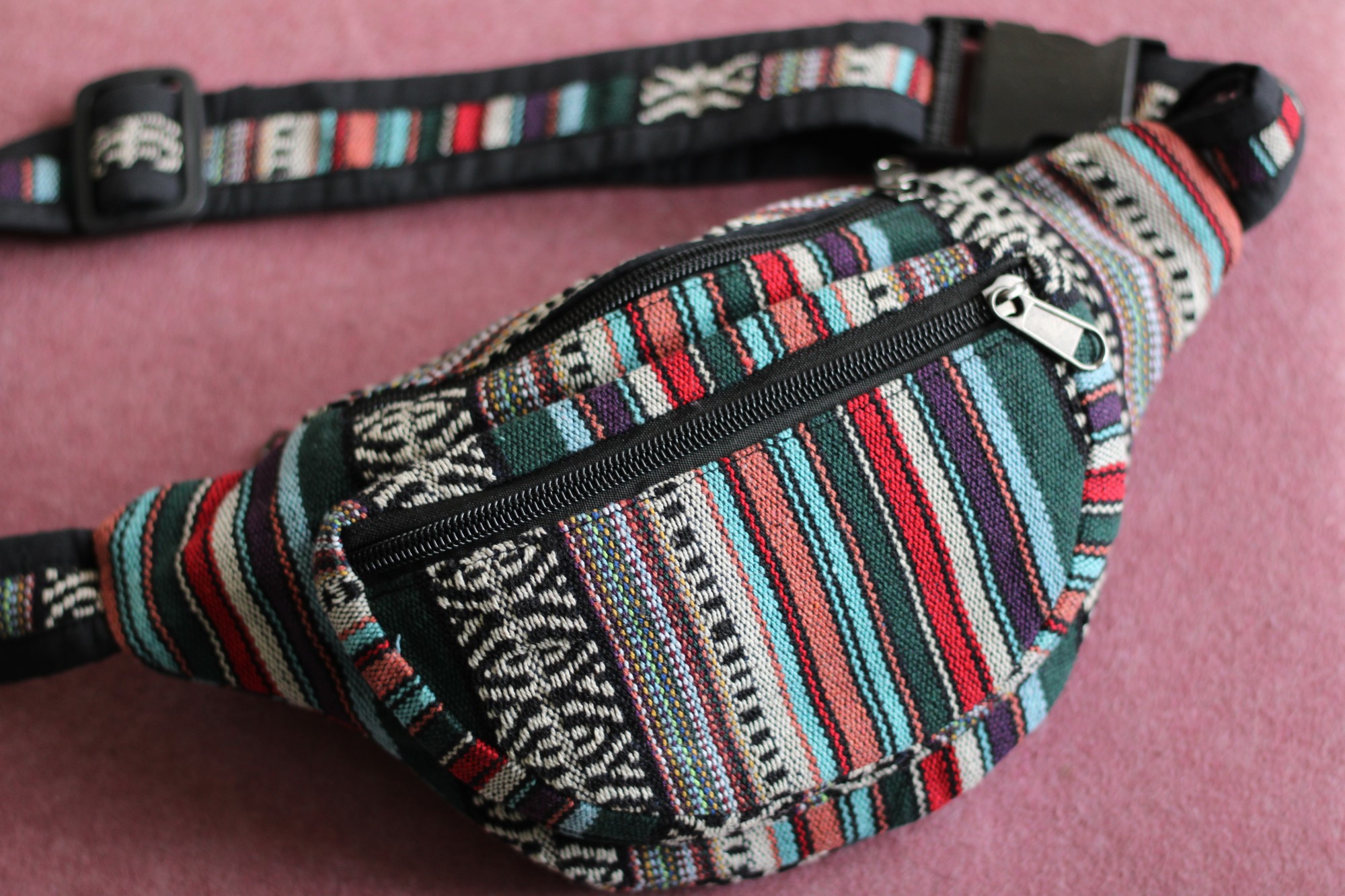 Gürteltasche Nepalstyle 'Sekani', multicolor, 100% Baumwolle