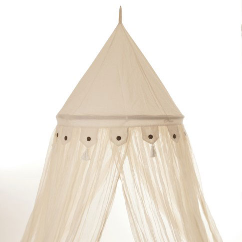 Baldachin rund, weiß, Ø 80 cm, H 300 cm