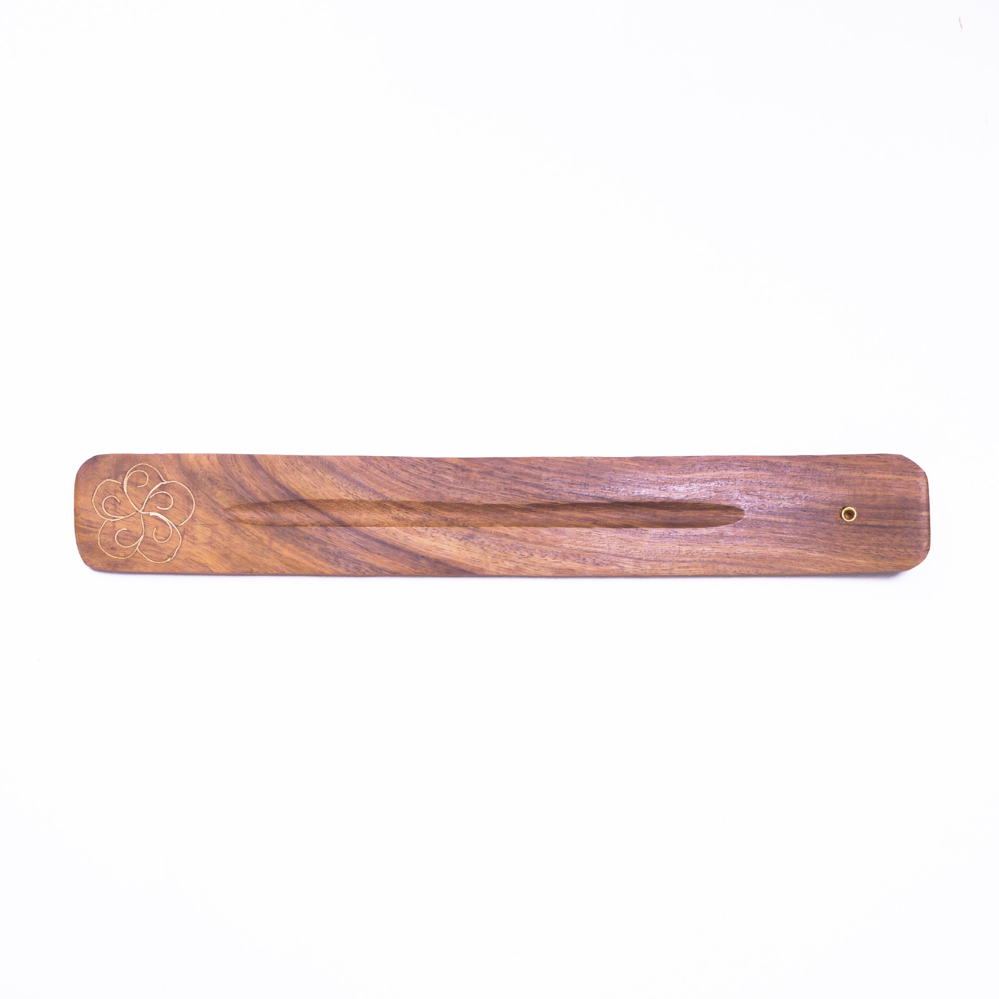 Räucherstäbchenhalter, braun, L 25 cm, B 4 cm