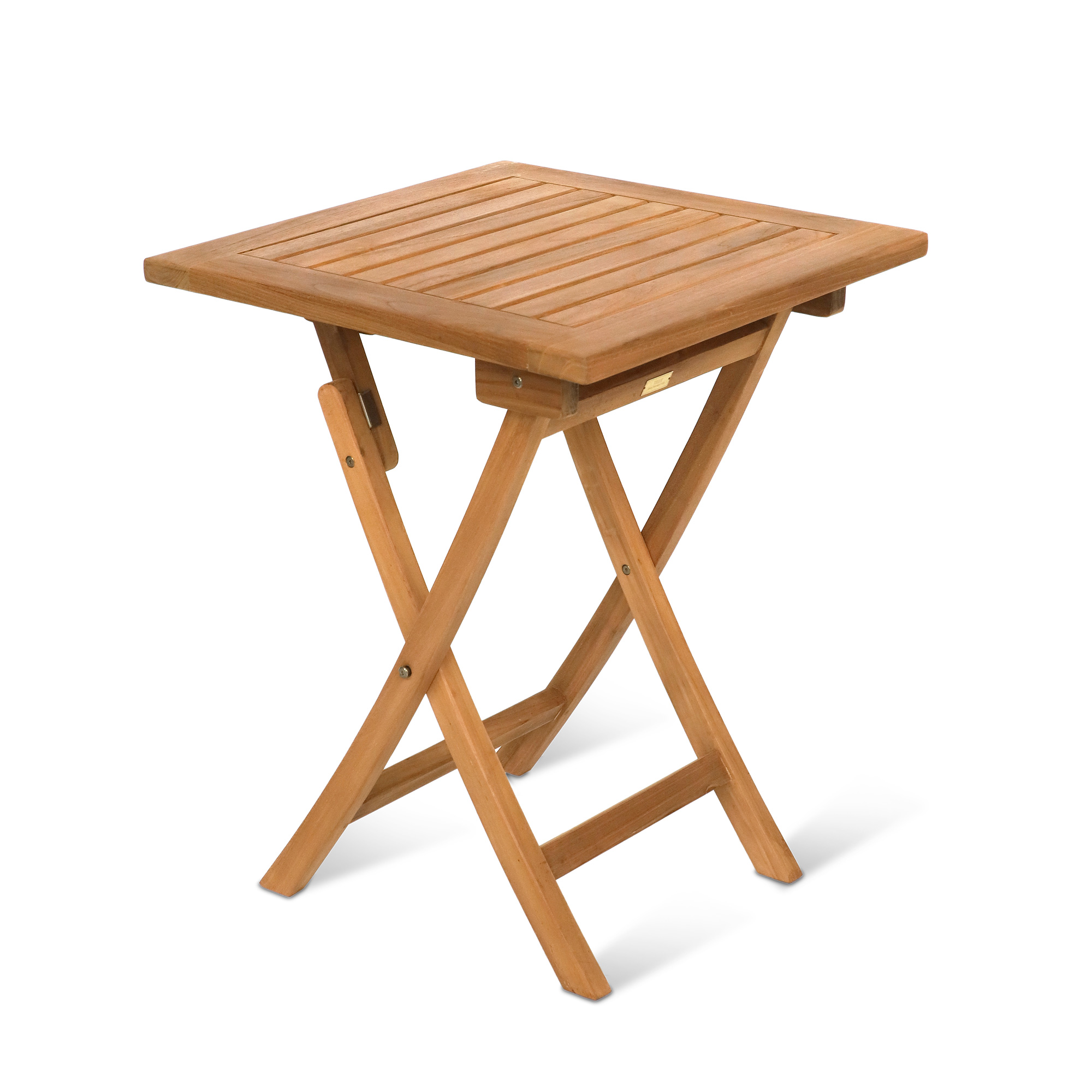 Gartentisch 'Paulsen' klappbar, Teak, B 60 cm, L 60 cm, H 75 cm