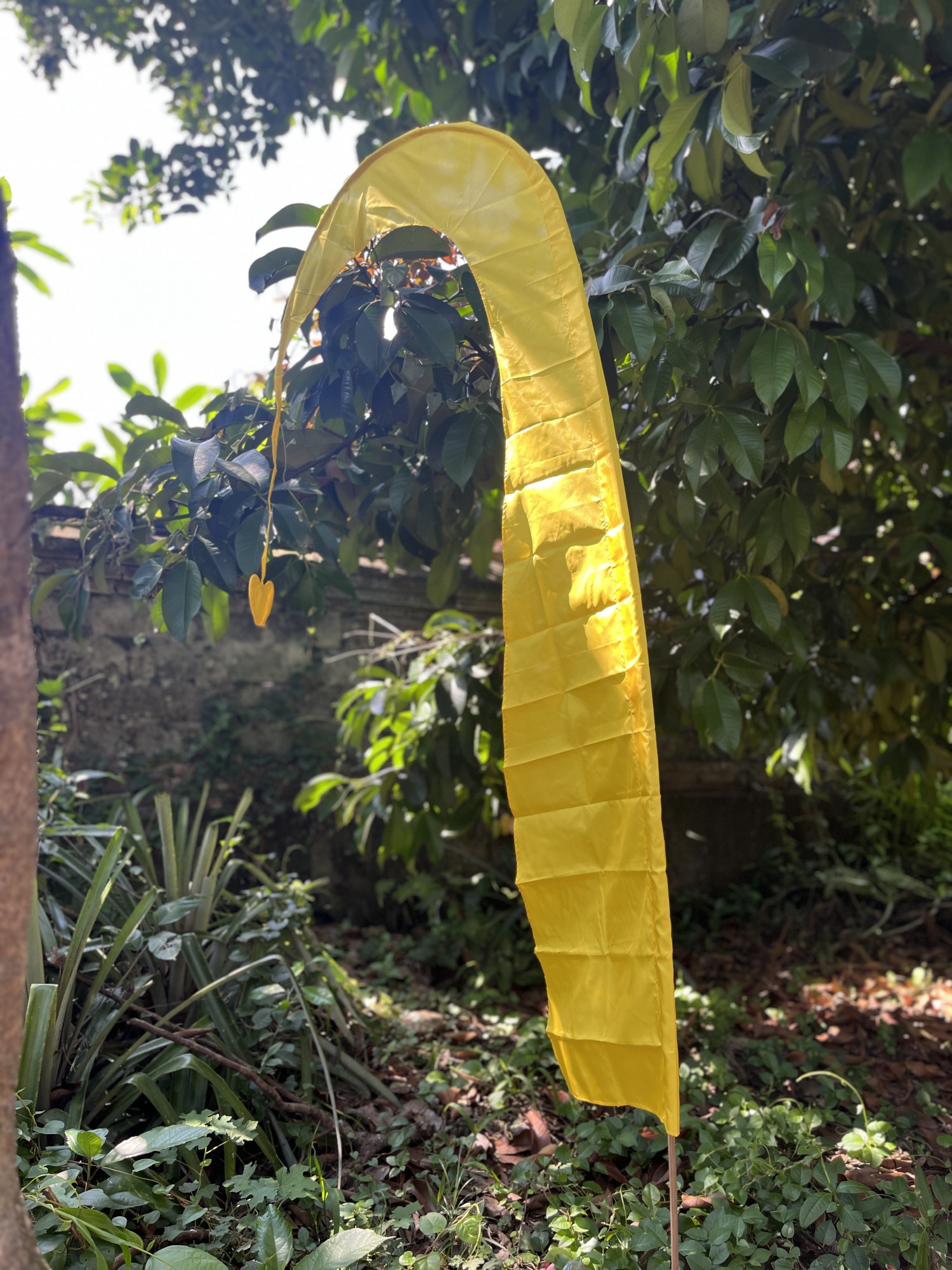Balifahne 2 Meter, gelb