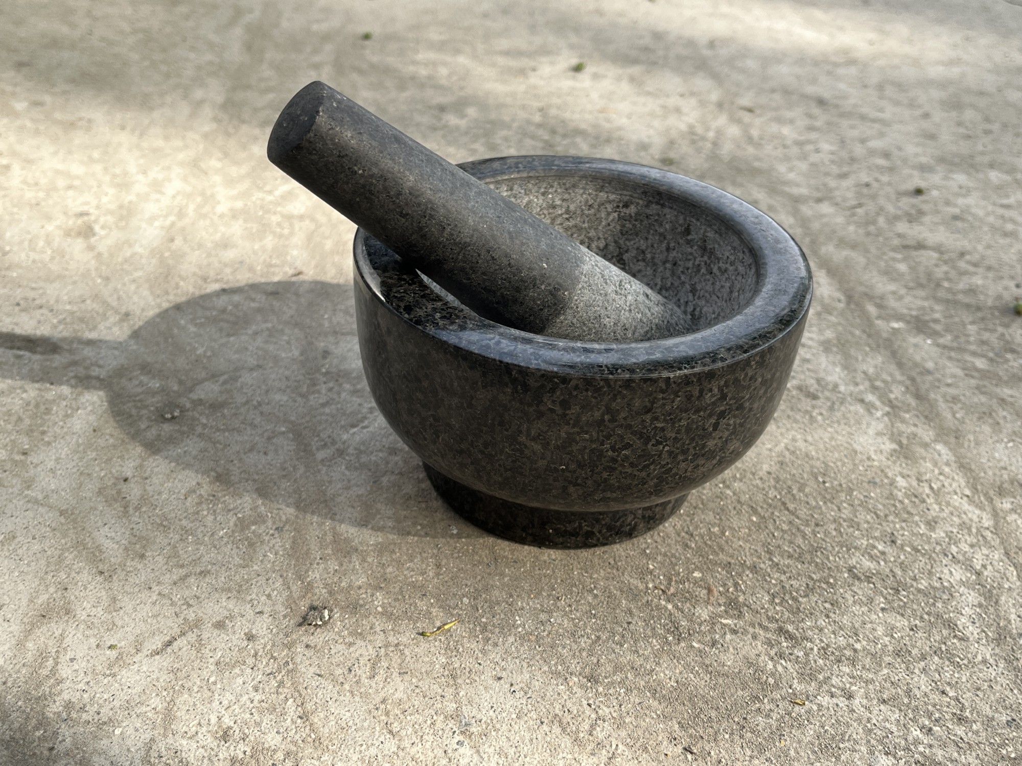 Mörser 'Kalik', aus Granit, Ø 13 cm, H 8 cm