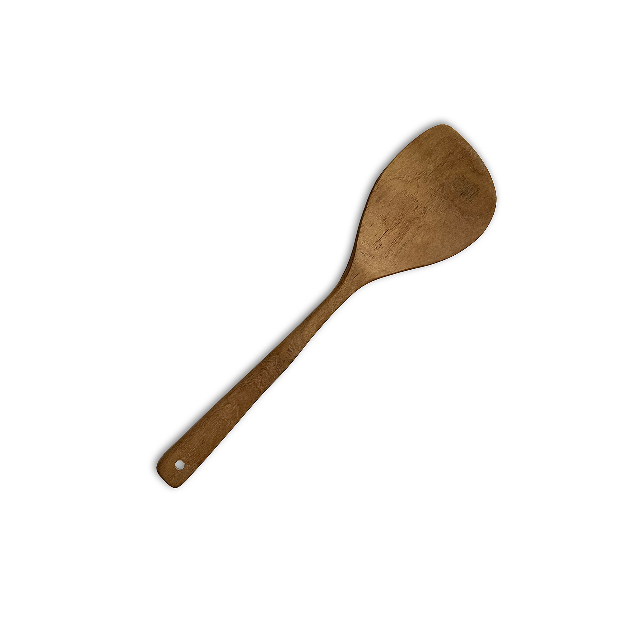 Kochlöffel aus Teak, L 28 cm, B 7 cm
