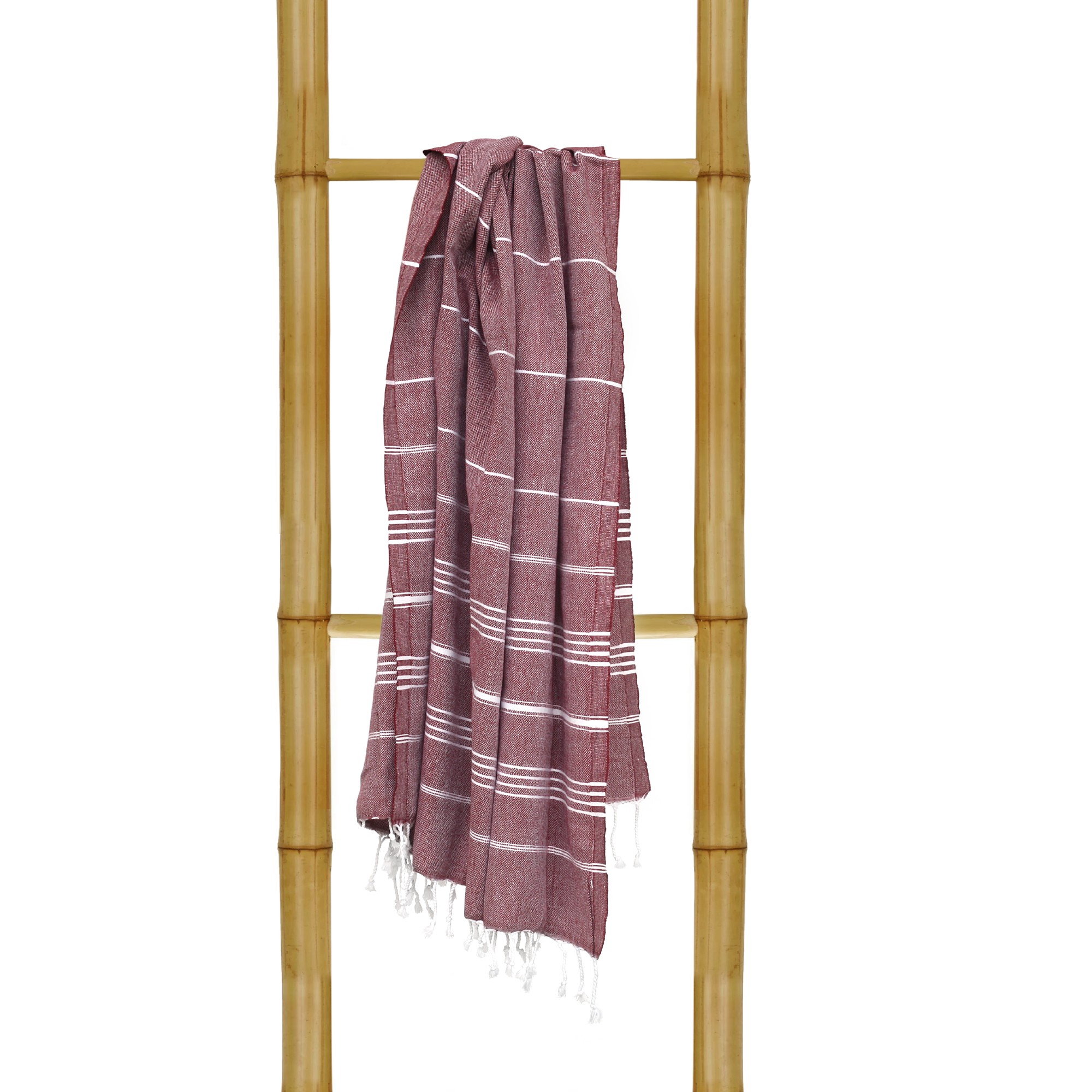 Hamamtuch 'Sulten', burgund, L 175 cm, B 95 cm
