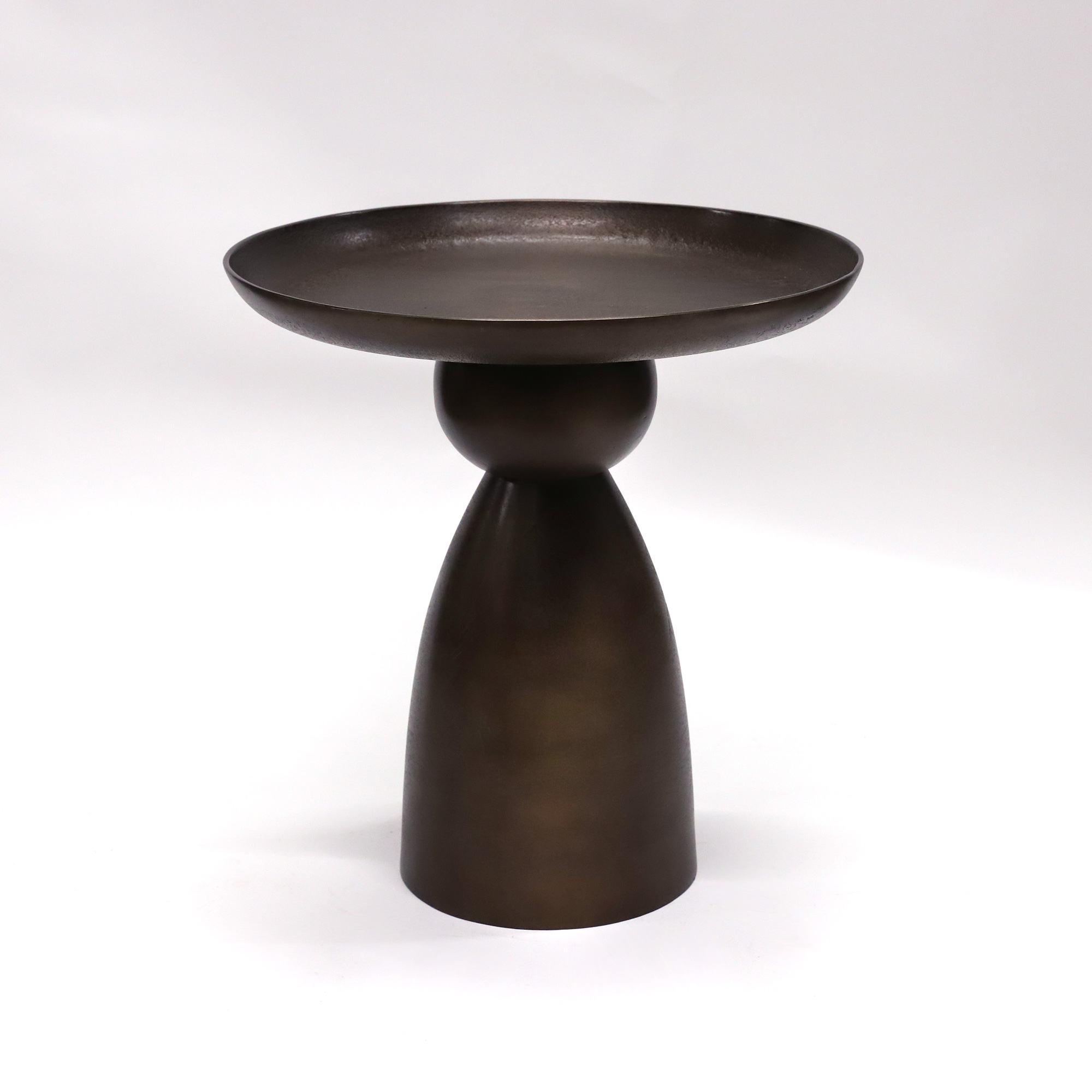 Beistelltisch 'Benz', aus Metallguss, Ø 45 cm, H 48 cm