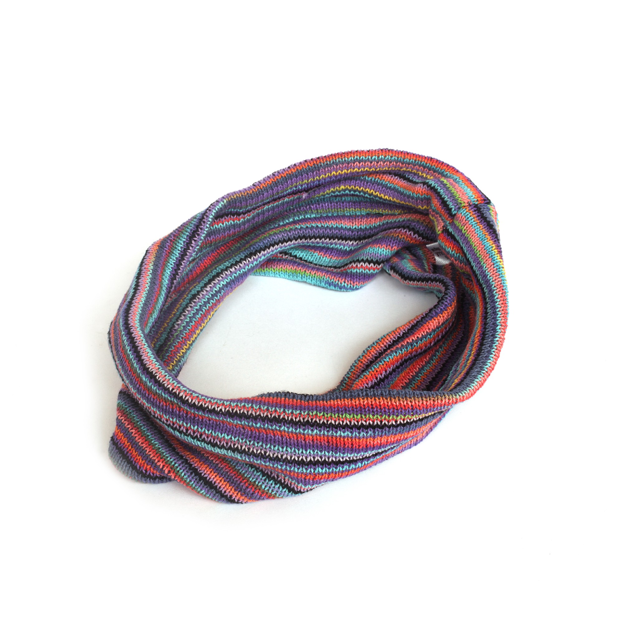 Stirnband, lila, multicolor, L 40 cm, H 8 cm