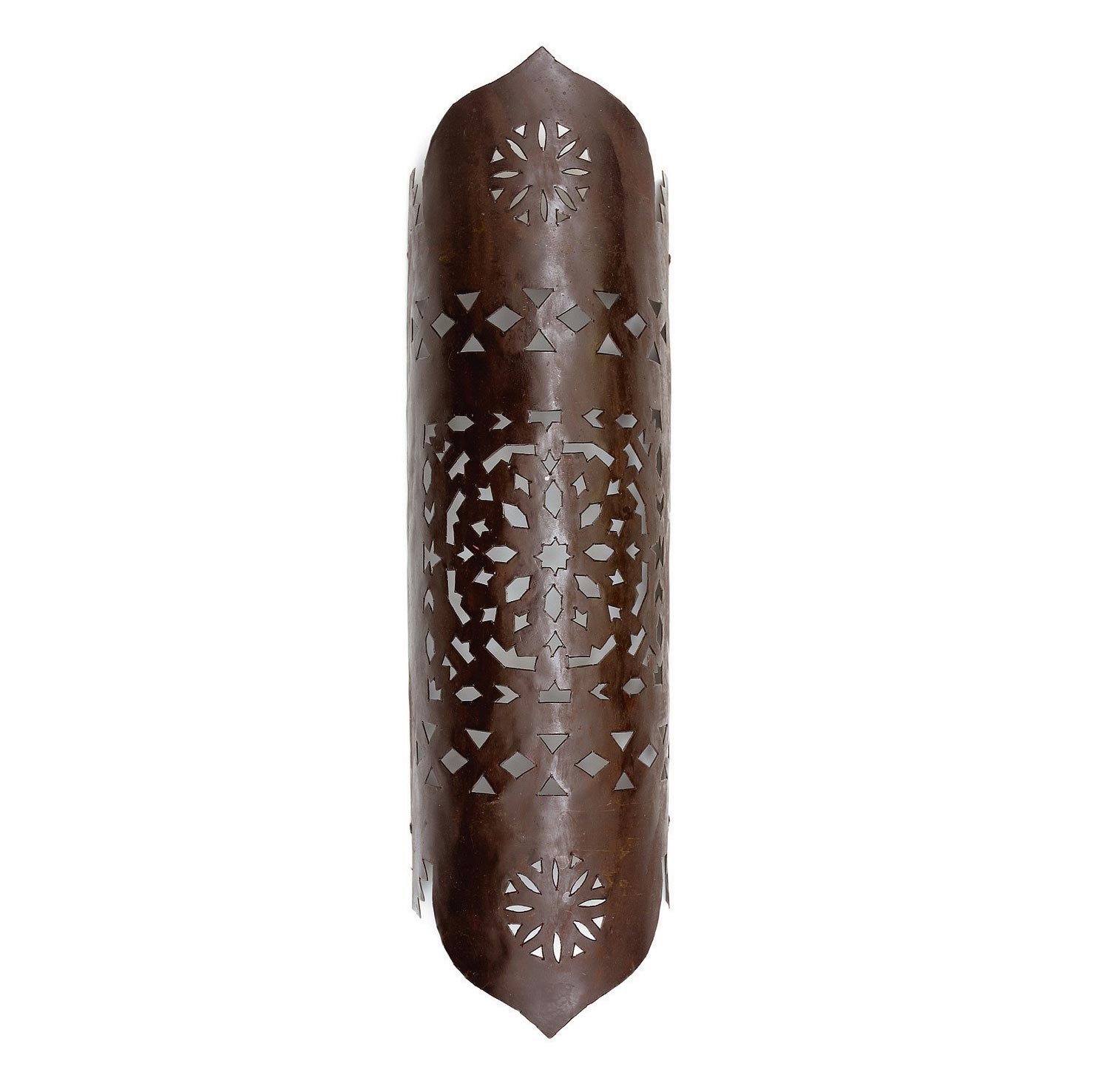 Wandleuchte "Ristol", antik-rost, L 8 cm, B 16 cm, H 55 cm