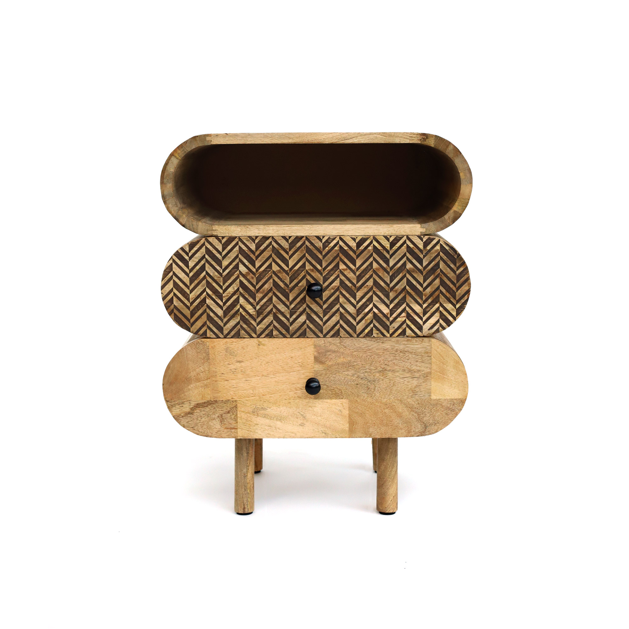 Kommode 'Trevella', aus Mangoholz, B 46 cm, L 33 cm, H 58 cm