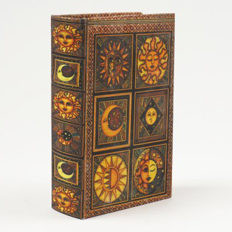 Buchhülle 'Suns', B 11 cm, H 17 cm, T 5 cm