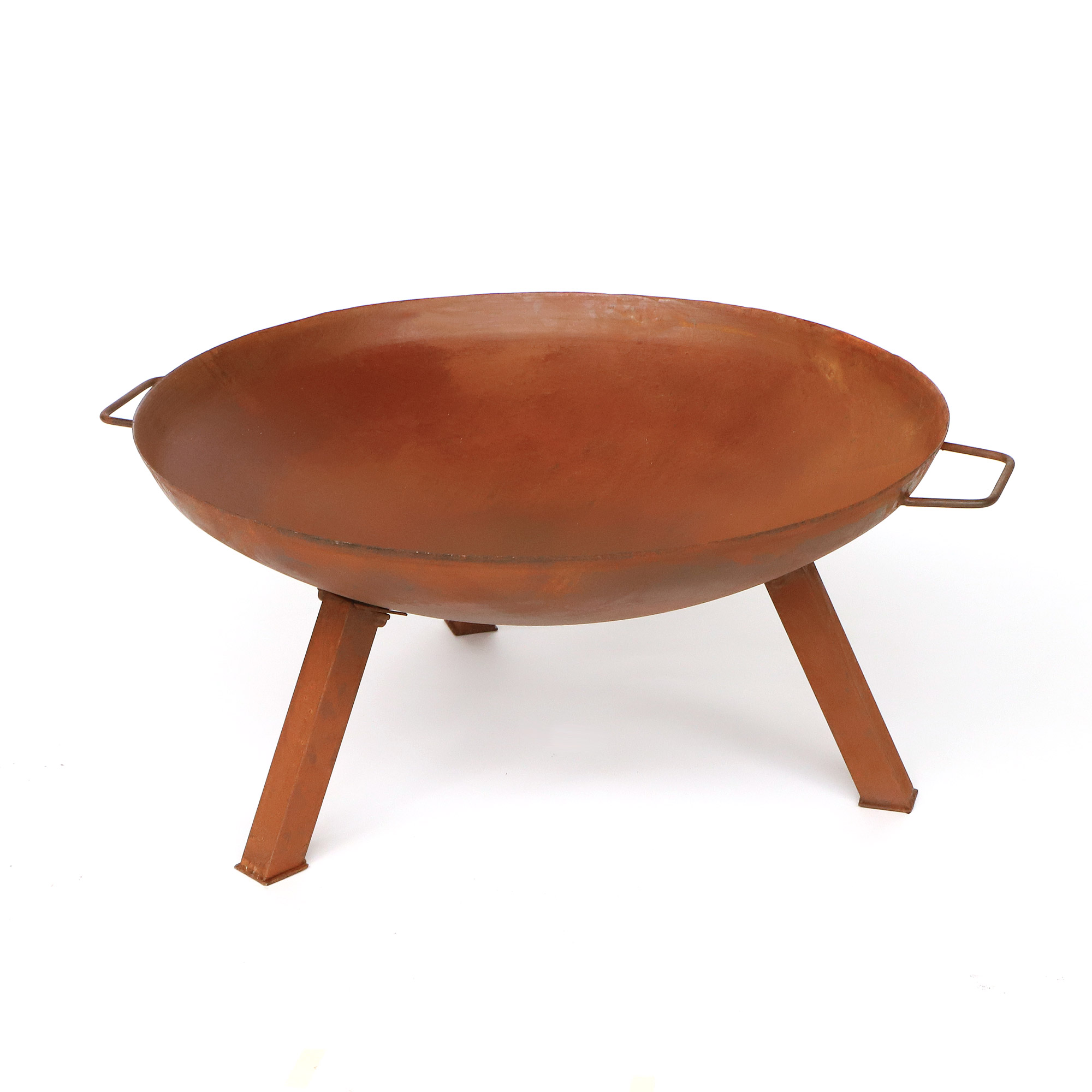 Feuerschale aus Eisen, Ø 75 cm, H 37 cm