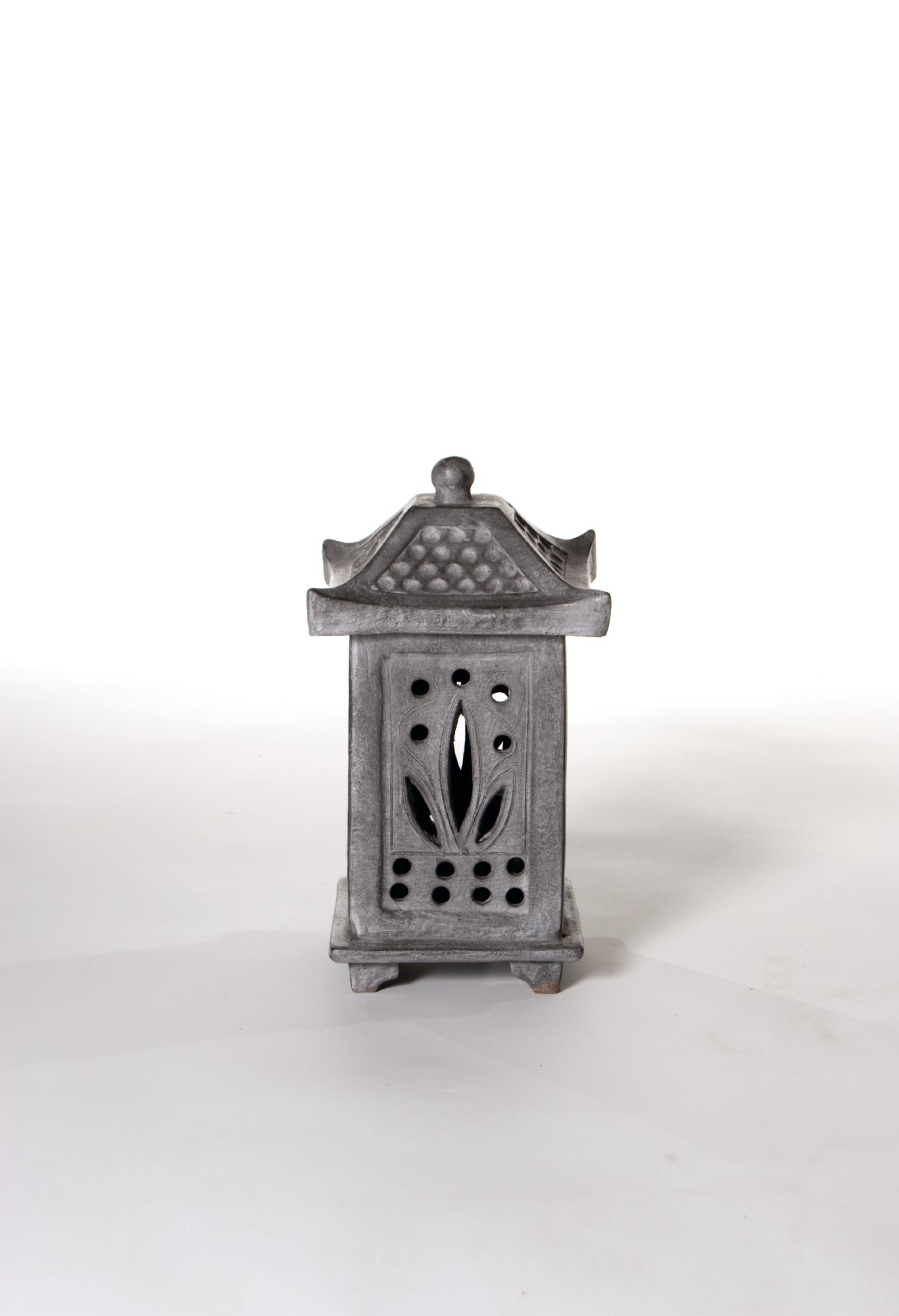 Terrakotta-Laterne 'Bait', H 38 cm, B 23 cm, T 23 cm